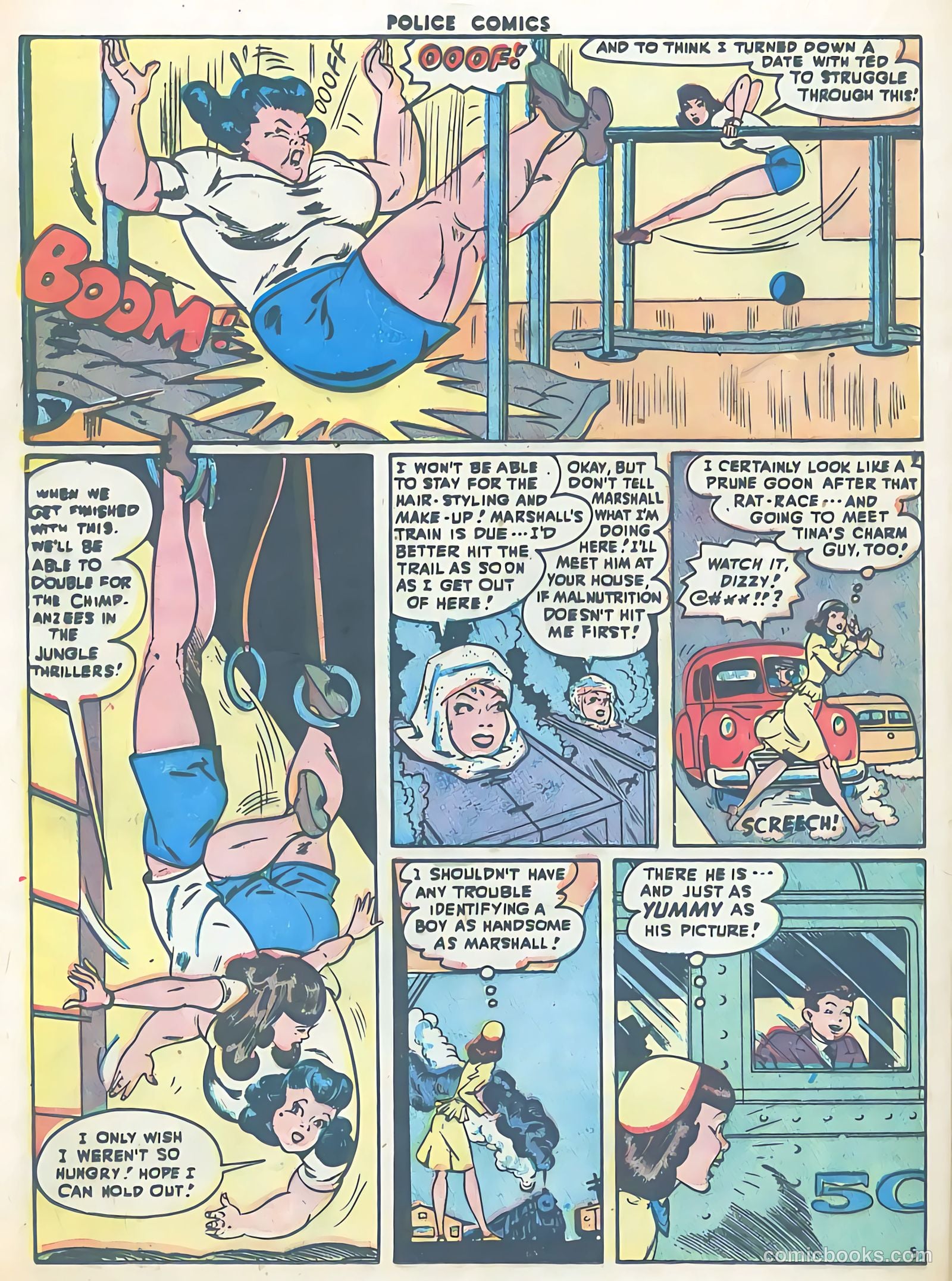Police Comics #75 — page 32 of 52