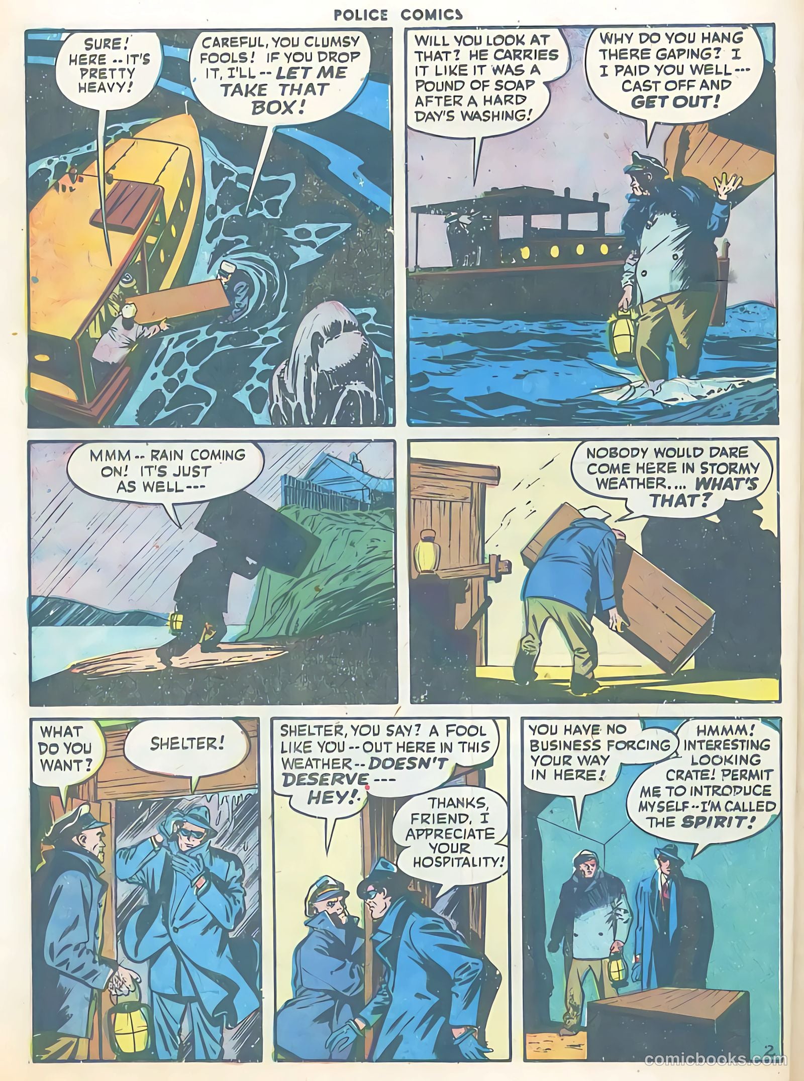 Police Comics #75 — page 36 of 52