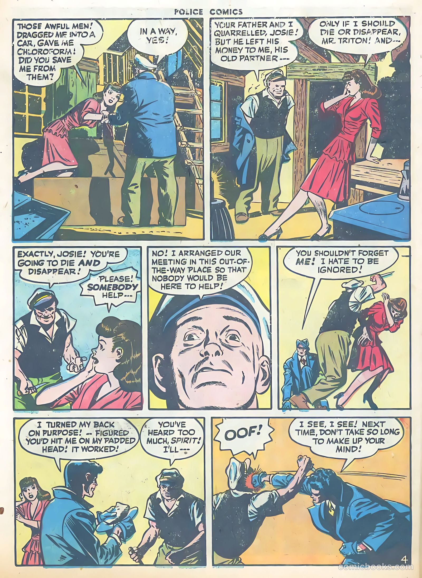 Police Comics #75 — page 38 of 52