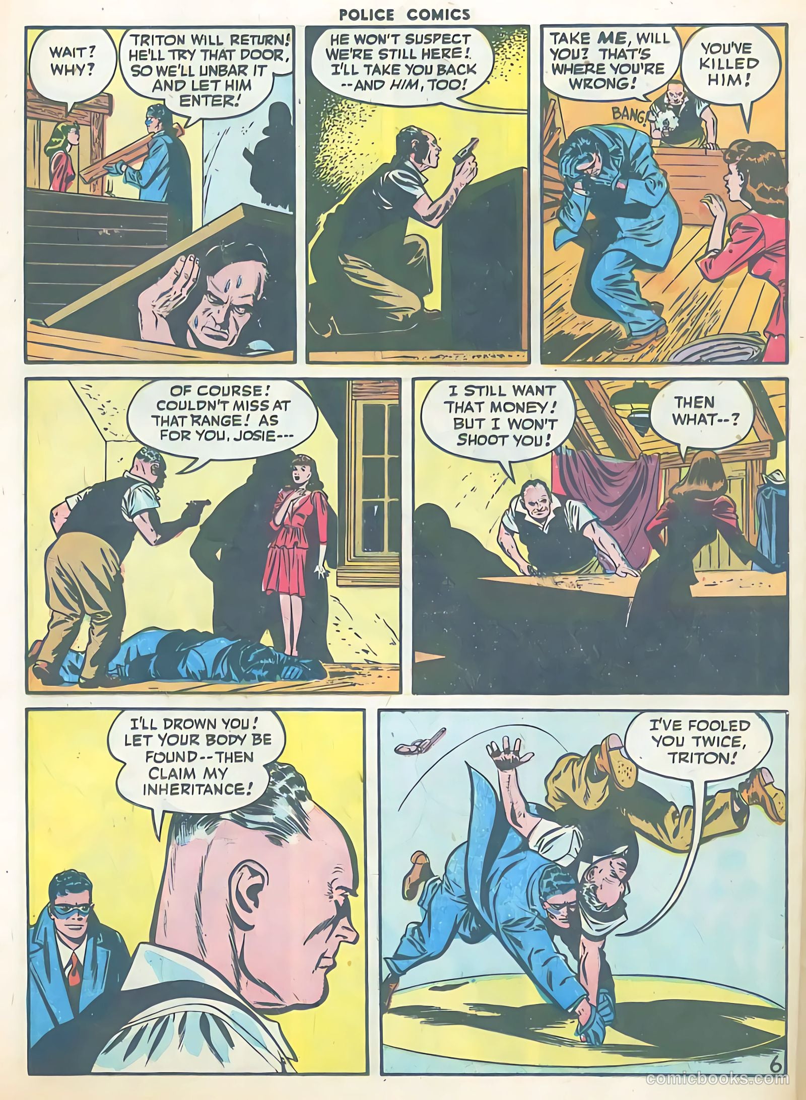 Police Comics #75 — page 40 of 52
