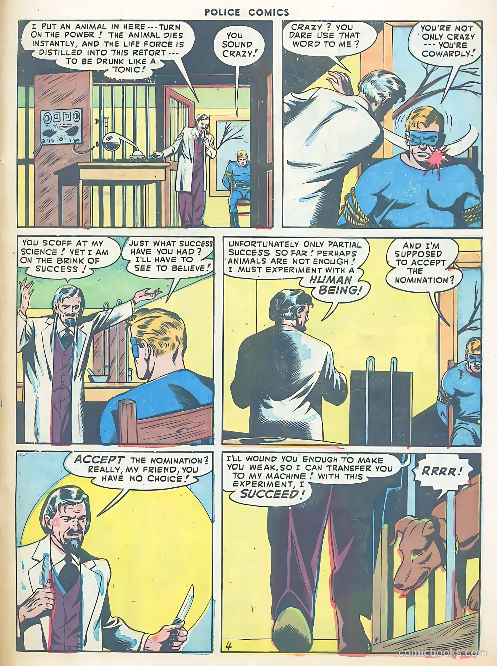 Police Comics #75 — page 47 of 52