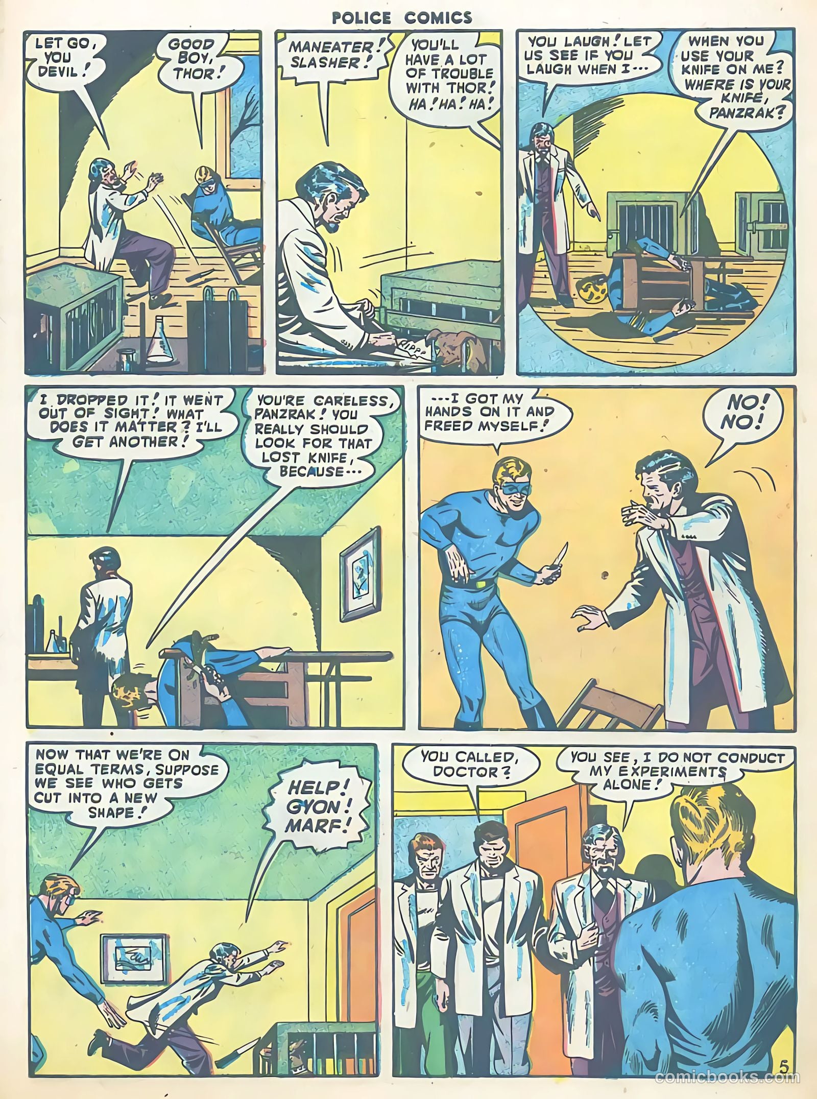 Police Comics #75 — page 48 of 52