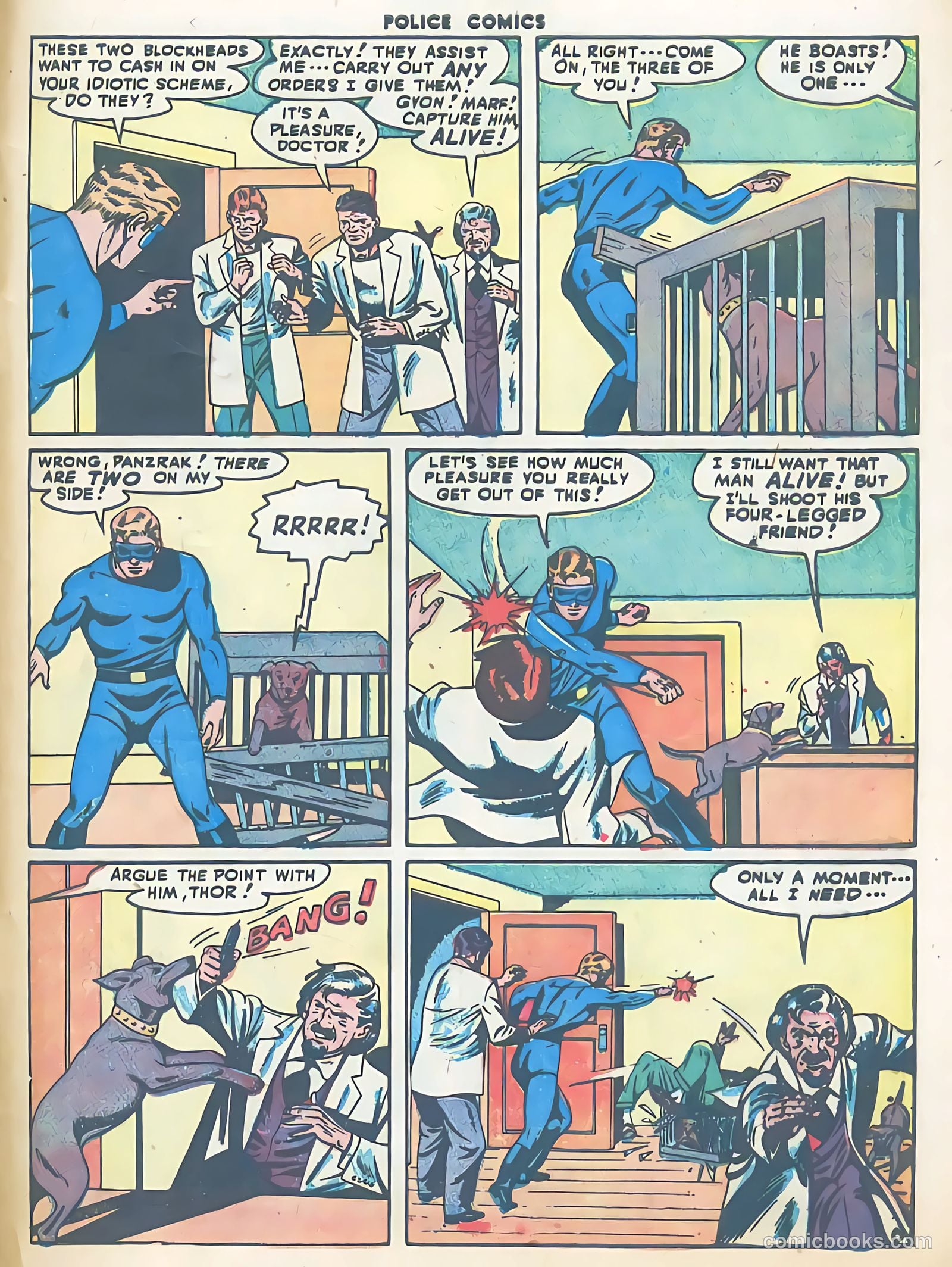 Police Comics #75 — page 49 of 52