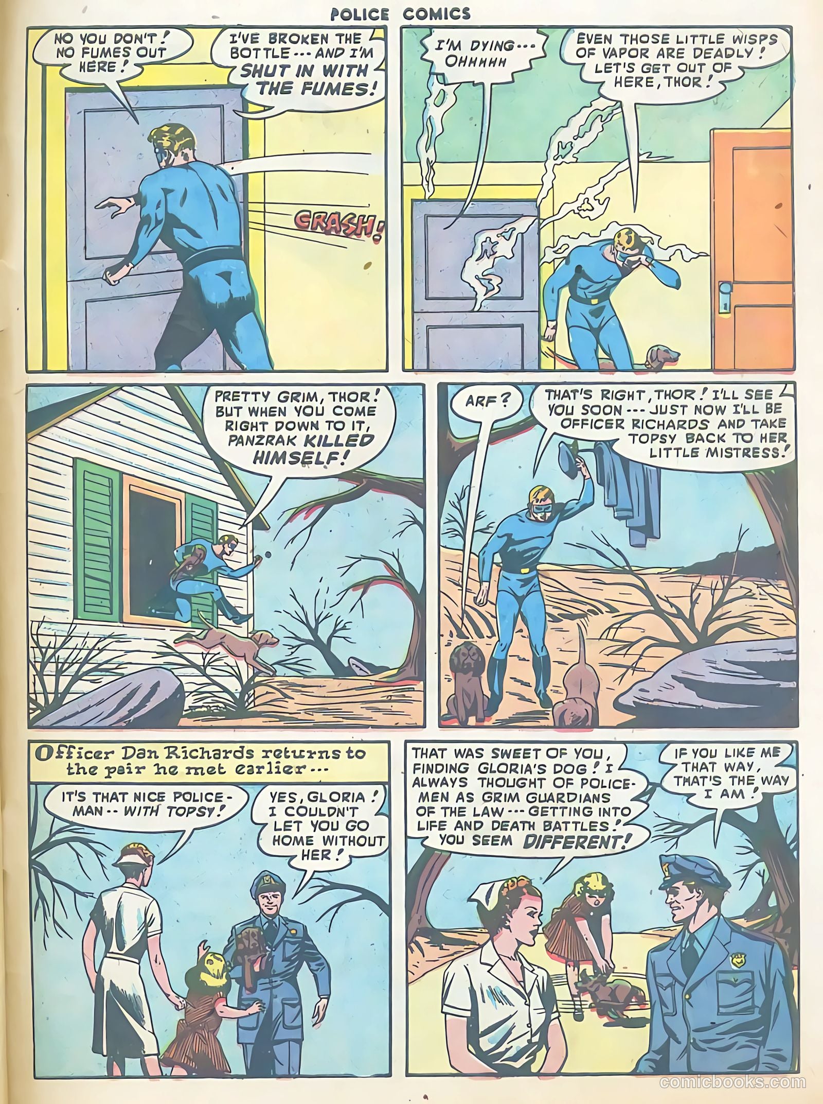 Police Comics #75 — page 51 of 52