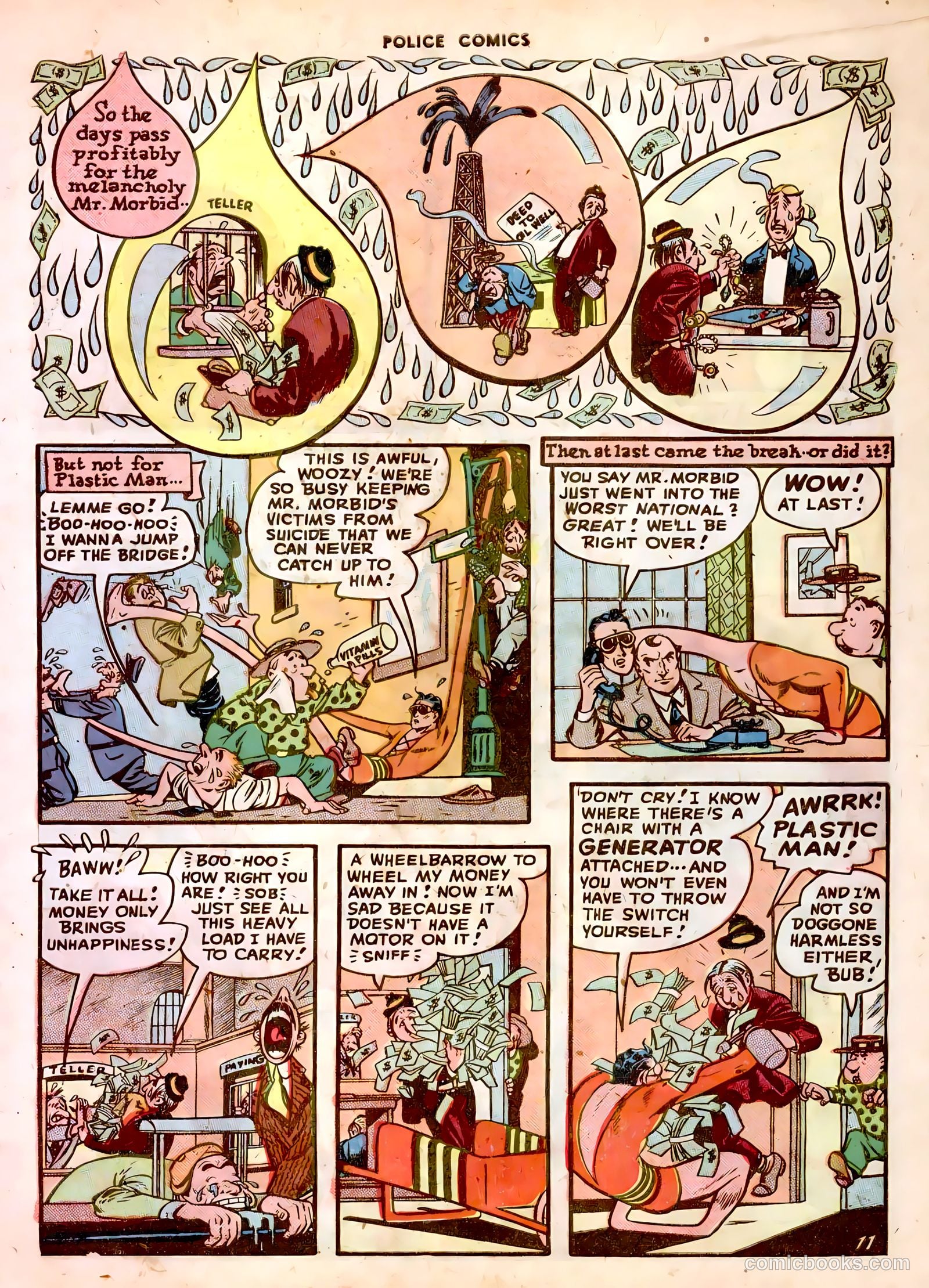 Police Comics #76 — page 13 of 52