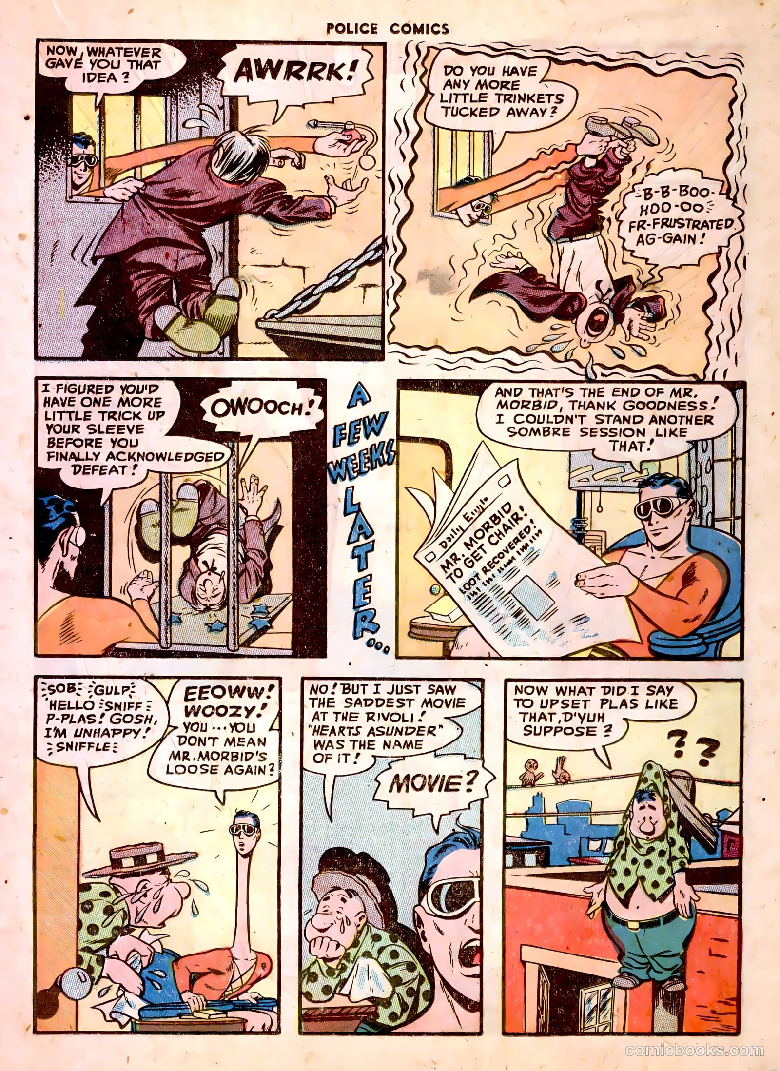 Police Comics #76 — page 17 of 52