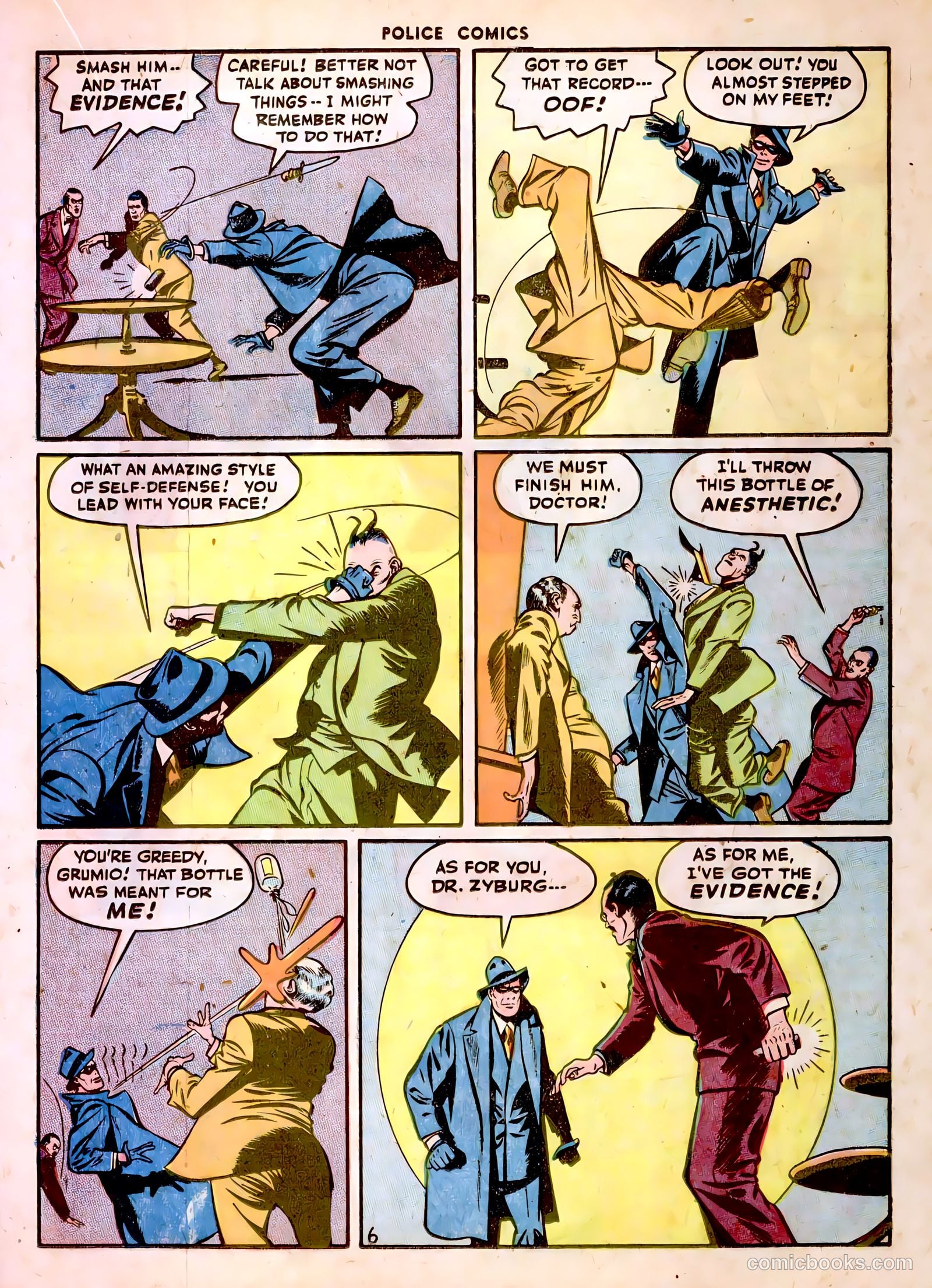 Police Comics #76 — page 31 of 52