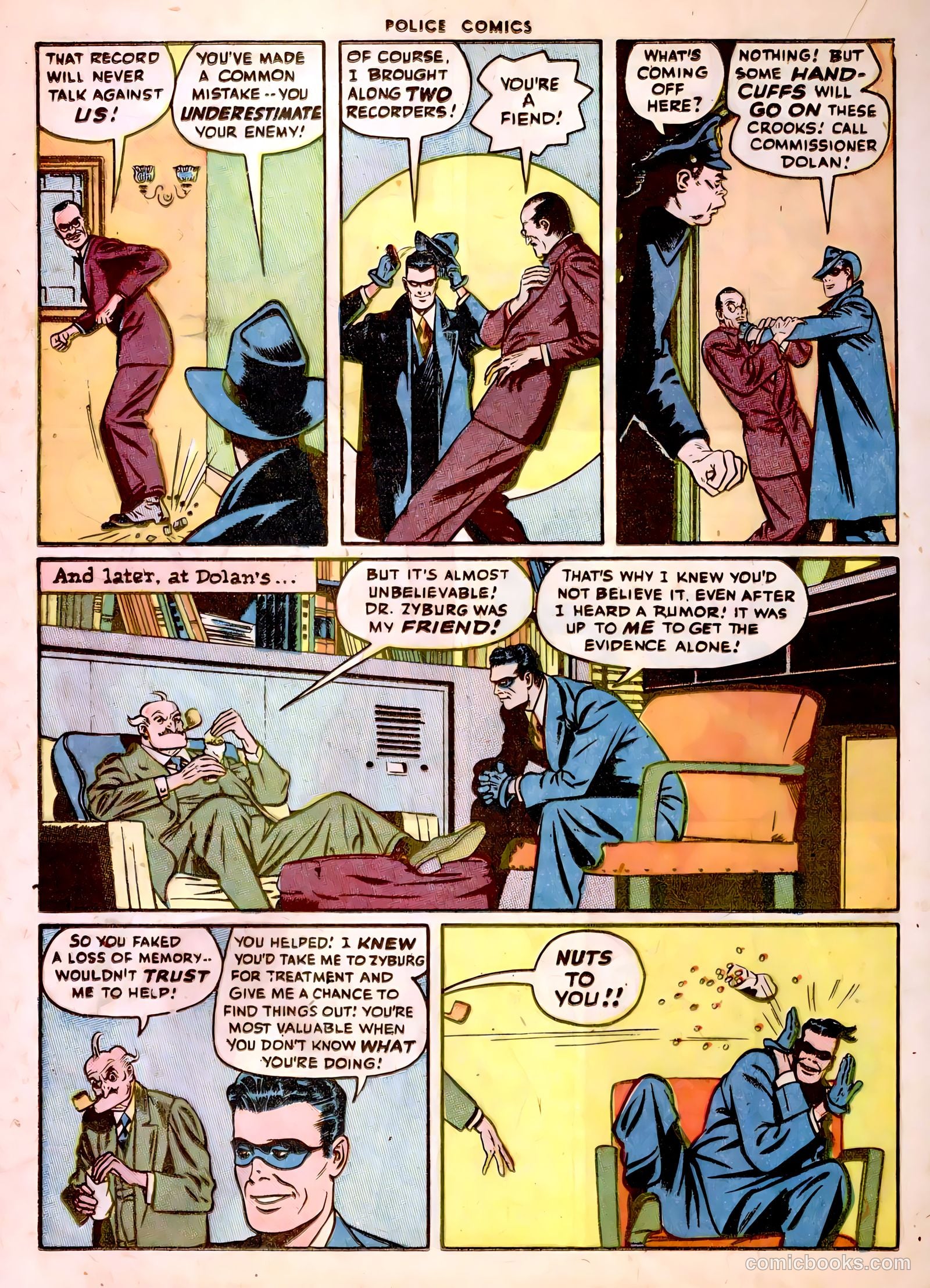 Police Comics #76 — page 32 of 52
