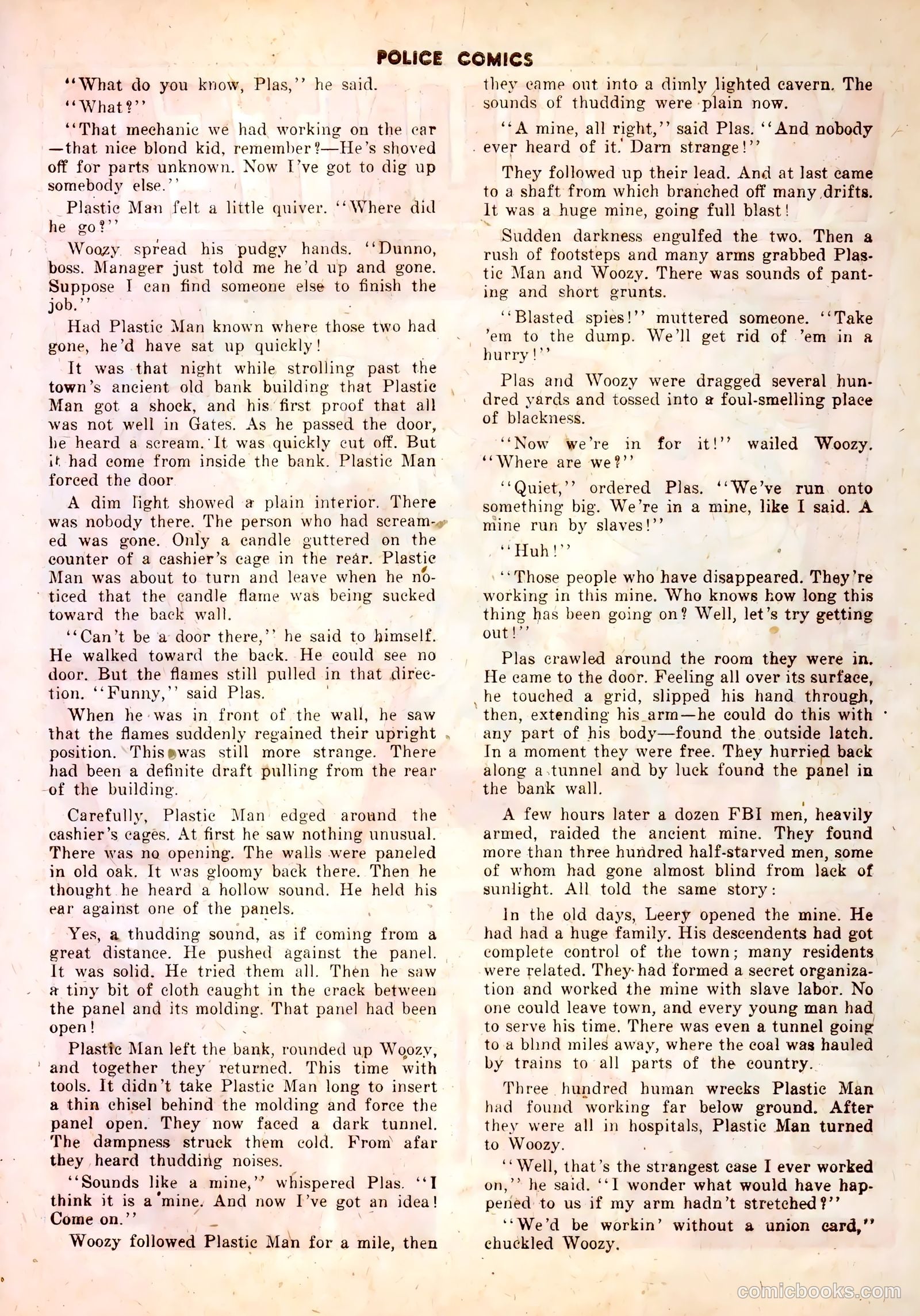 Police Comics #76 — page 41 of 52