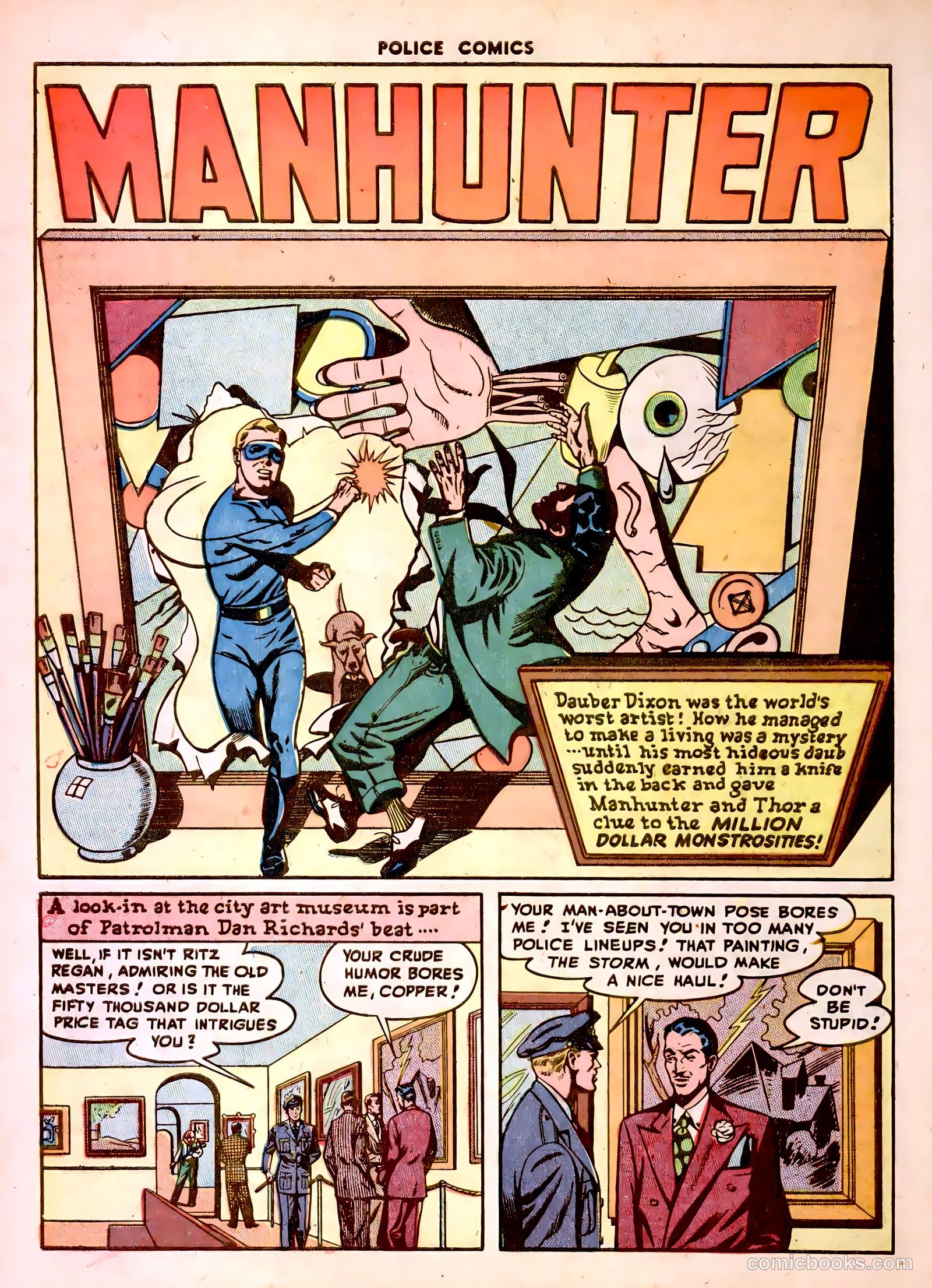 Police Comics #76 — page 42 of 52