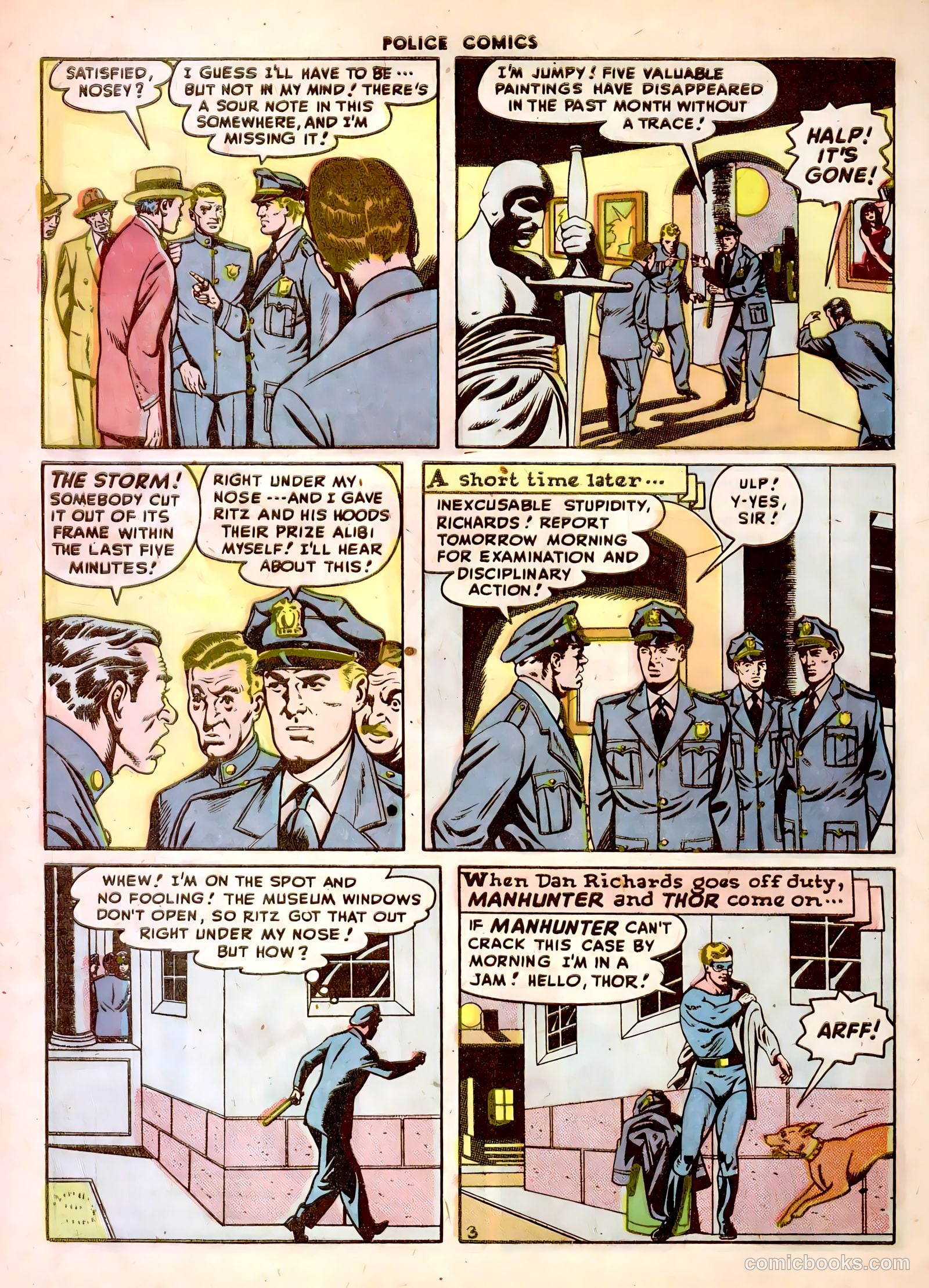 Police Comics #76 — page 44 of 52