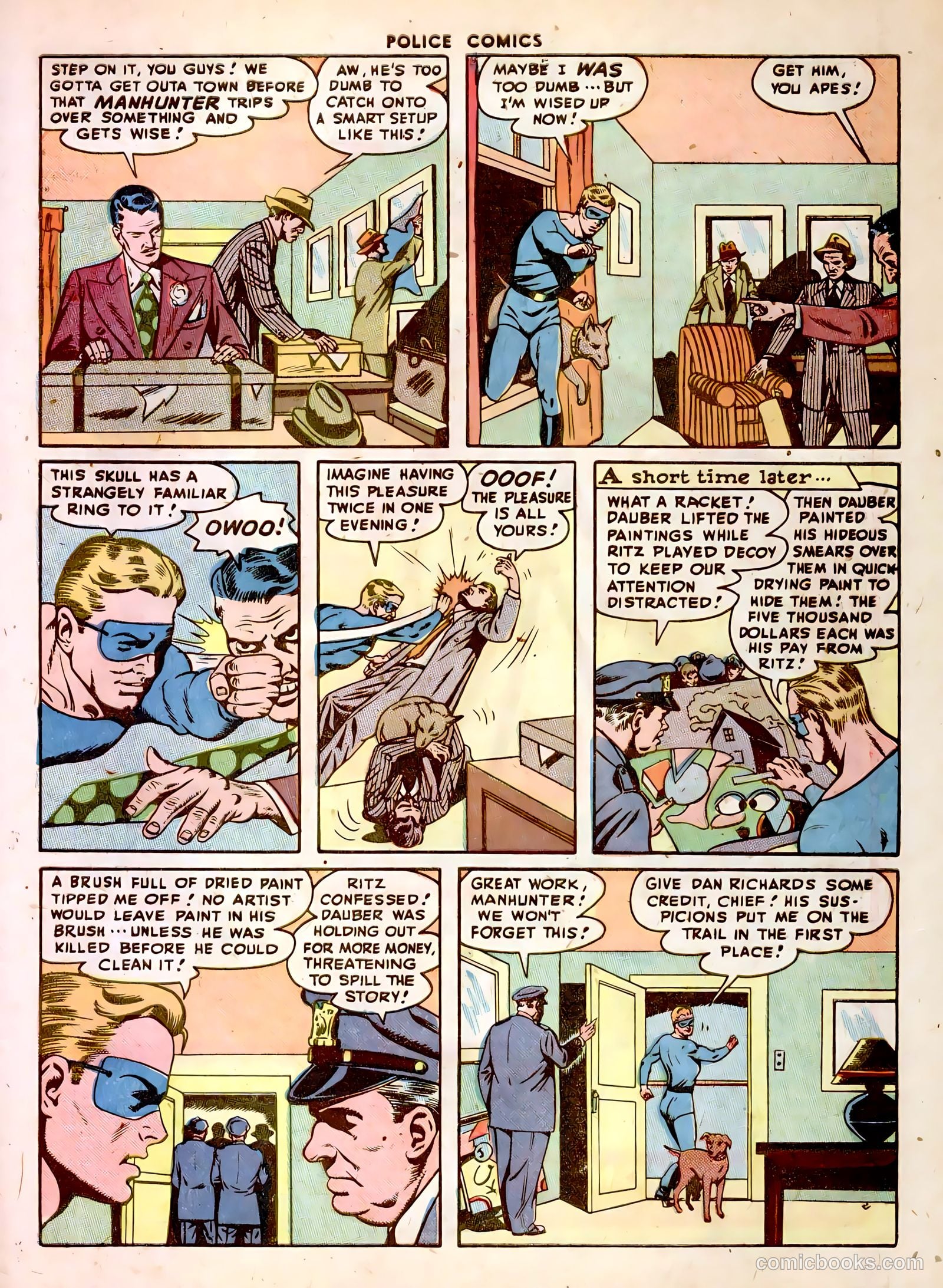 Police Comics #76 — page 49 of 52