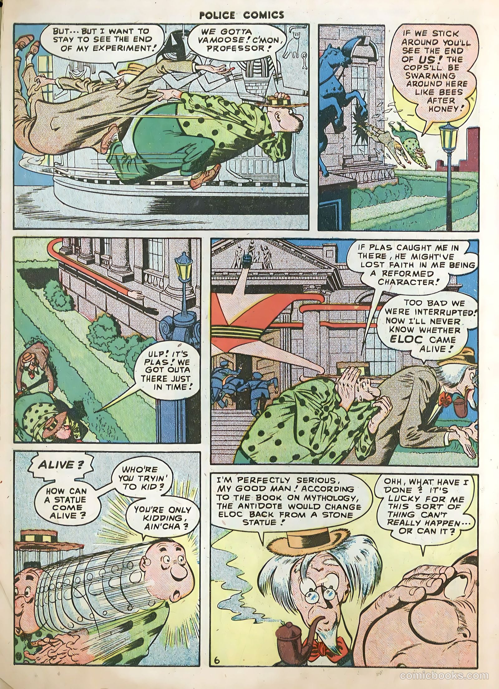 Police Comics #77 — page 8 of 52