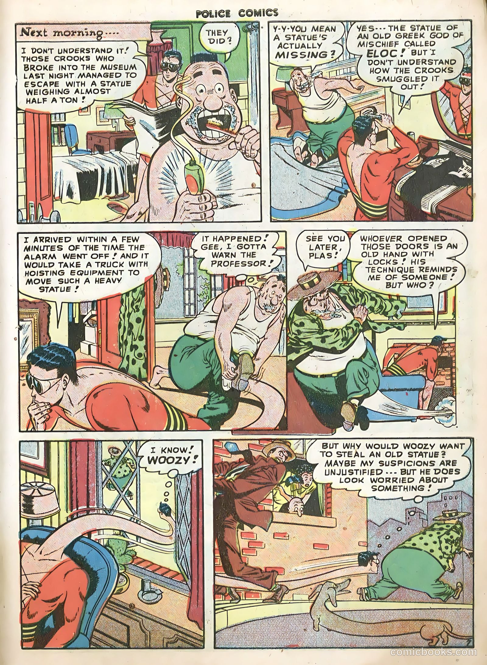 Police Comics #77 — page 9 of 52