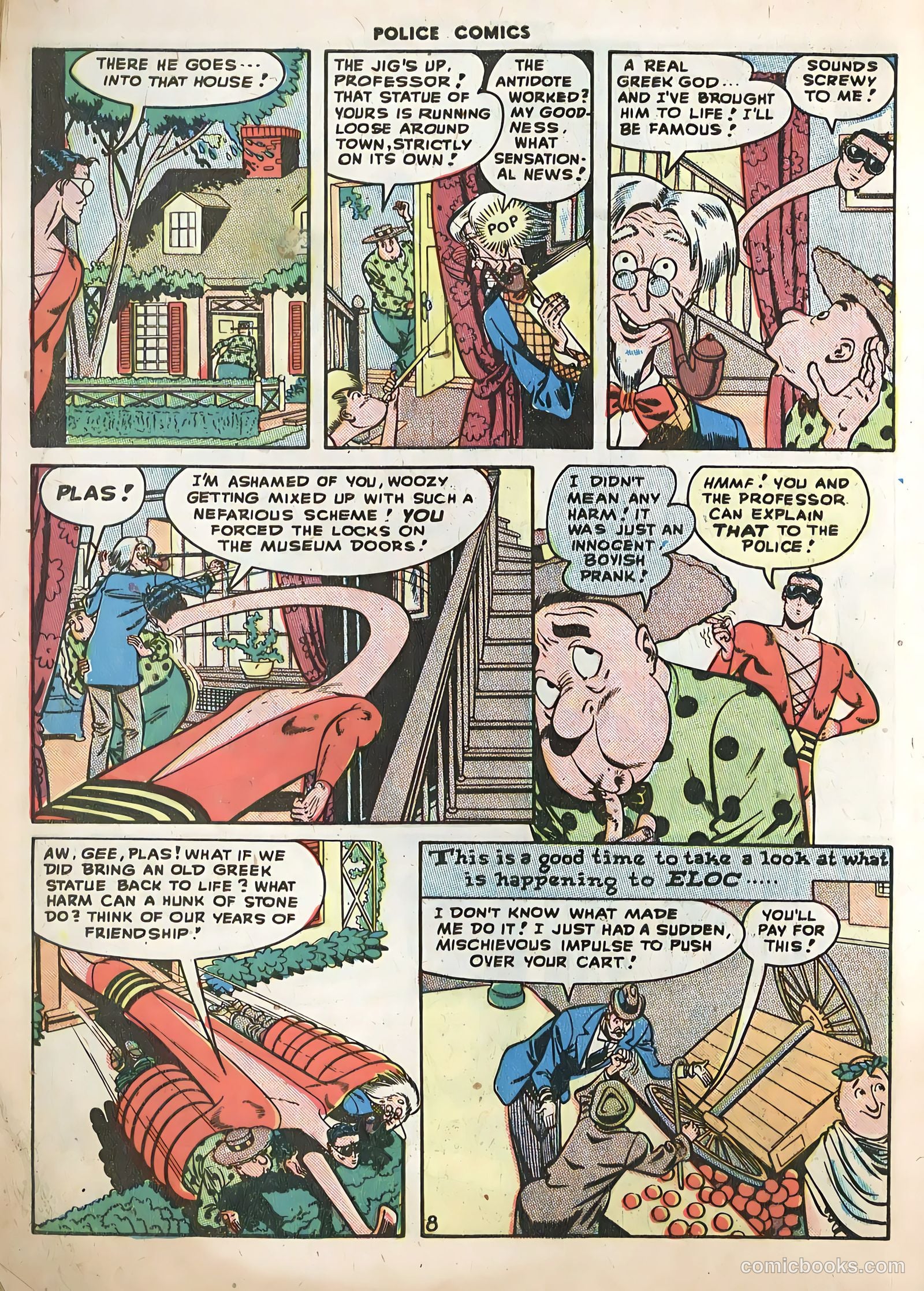 Police Comics #77 — page 10 of 52
