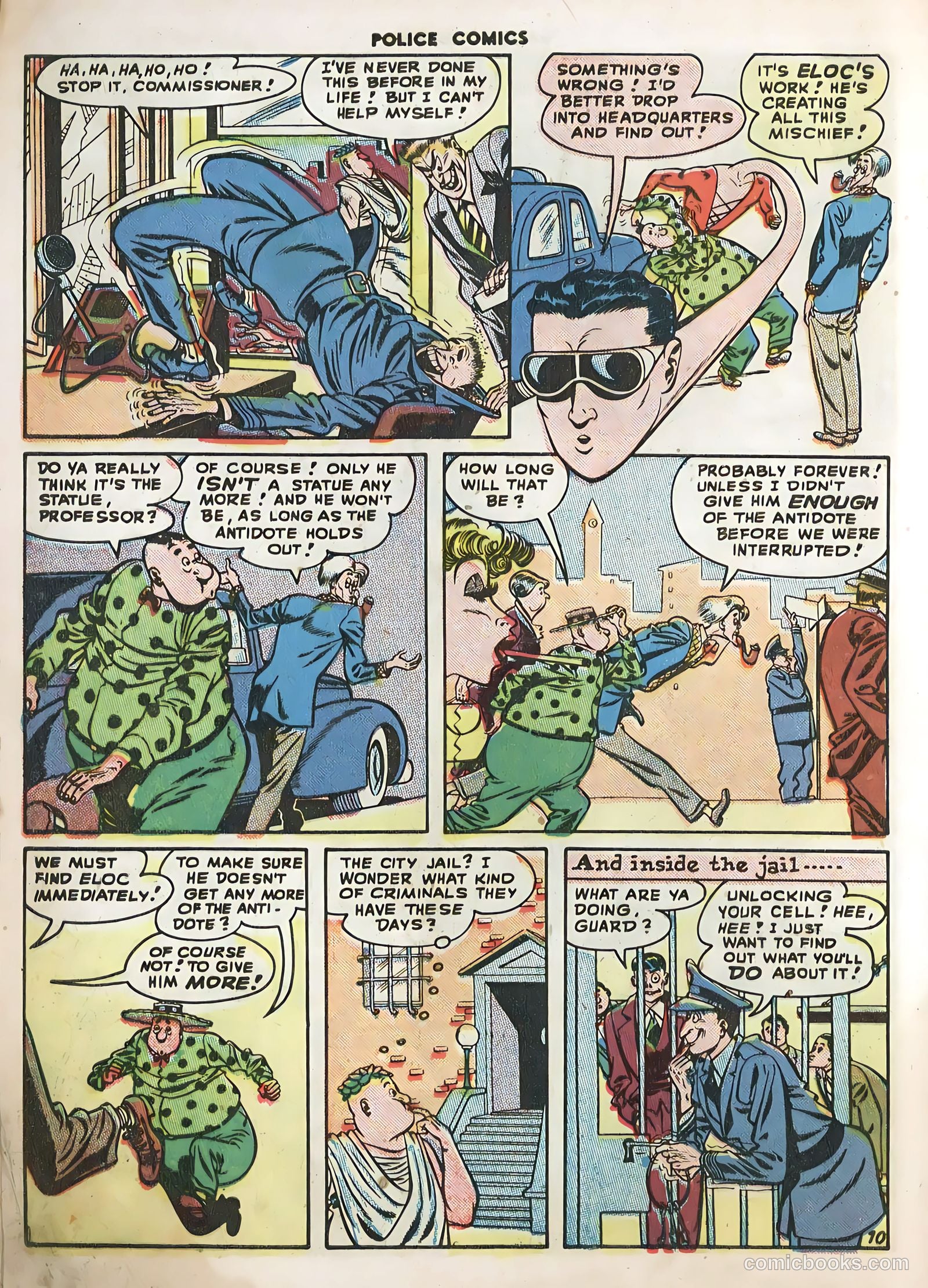 Police Comics #77 — page 12 of 52