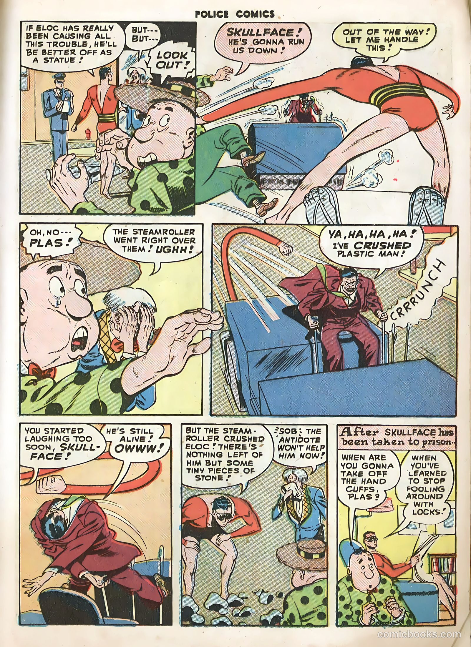 Police Comics #77 — page 17 of 52