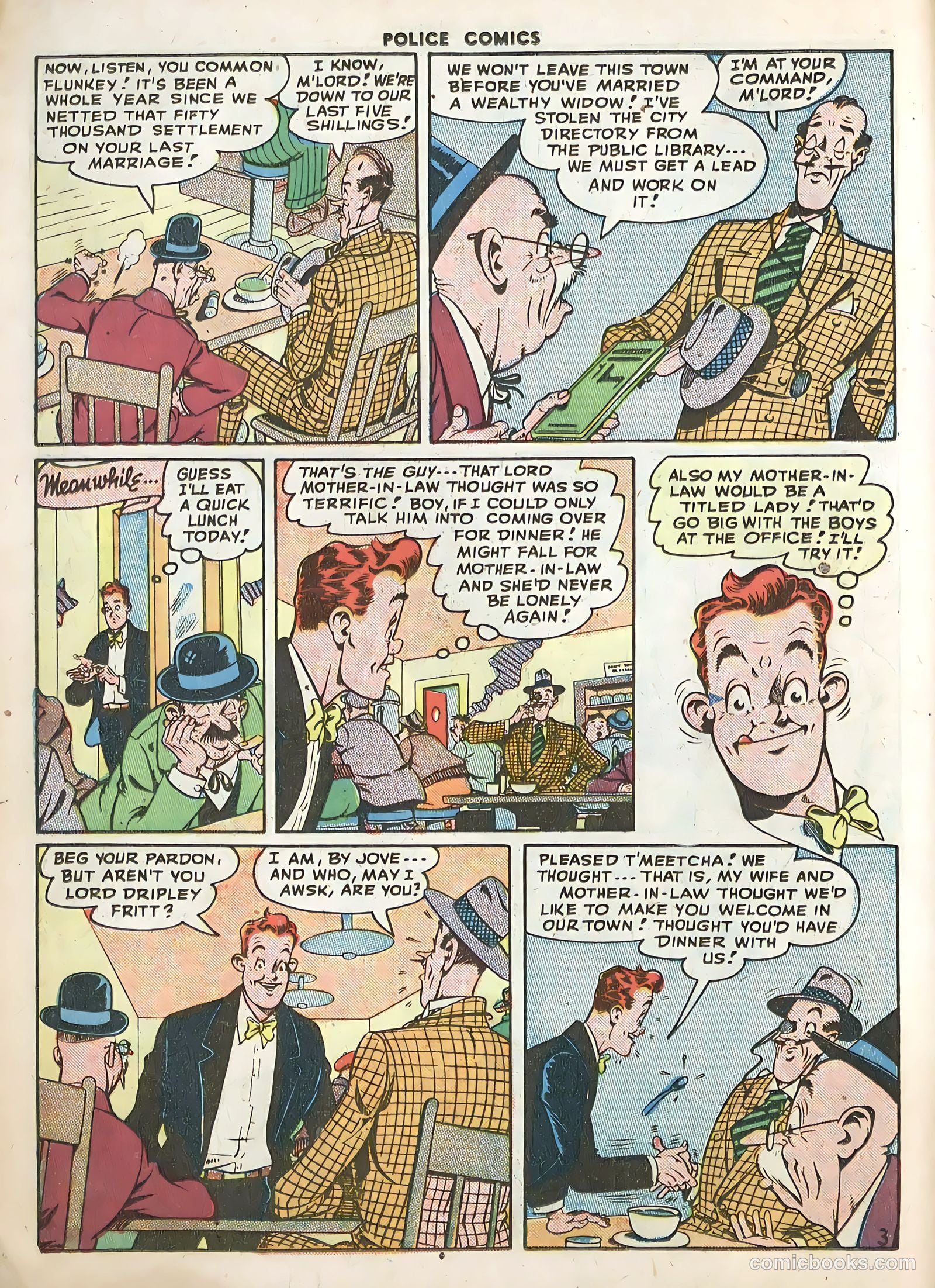 Police Comics #77 — page 20 of 52