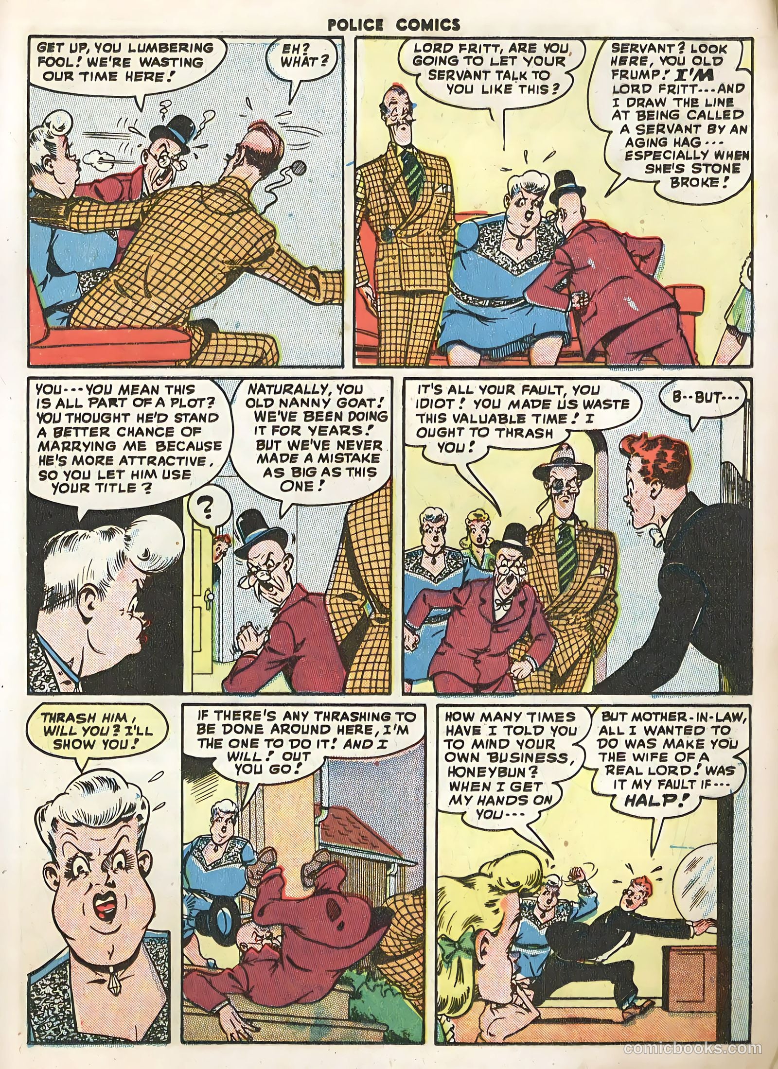 Police Comics #77 — page 23 of 52