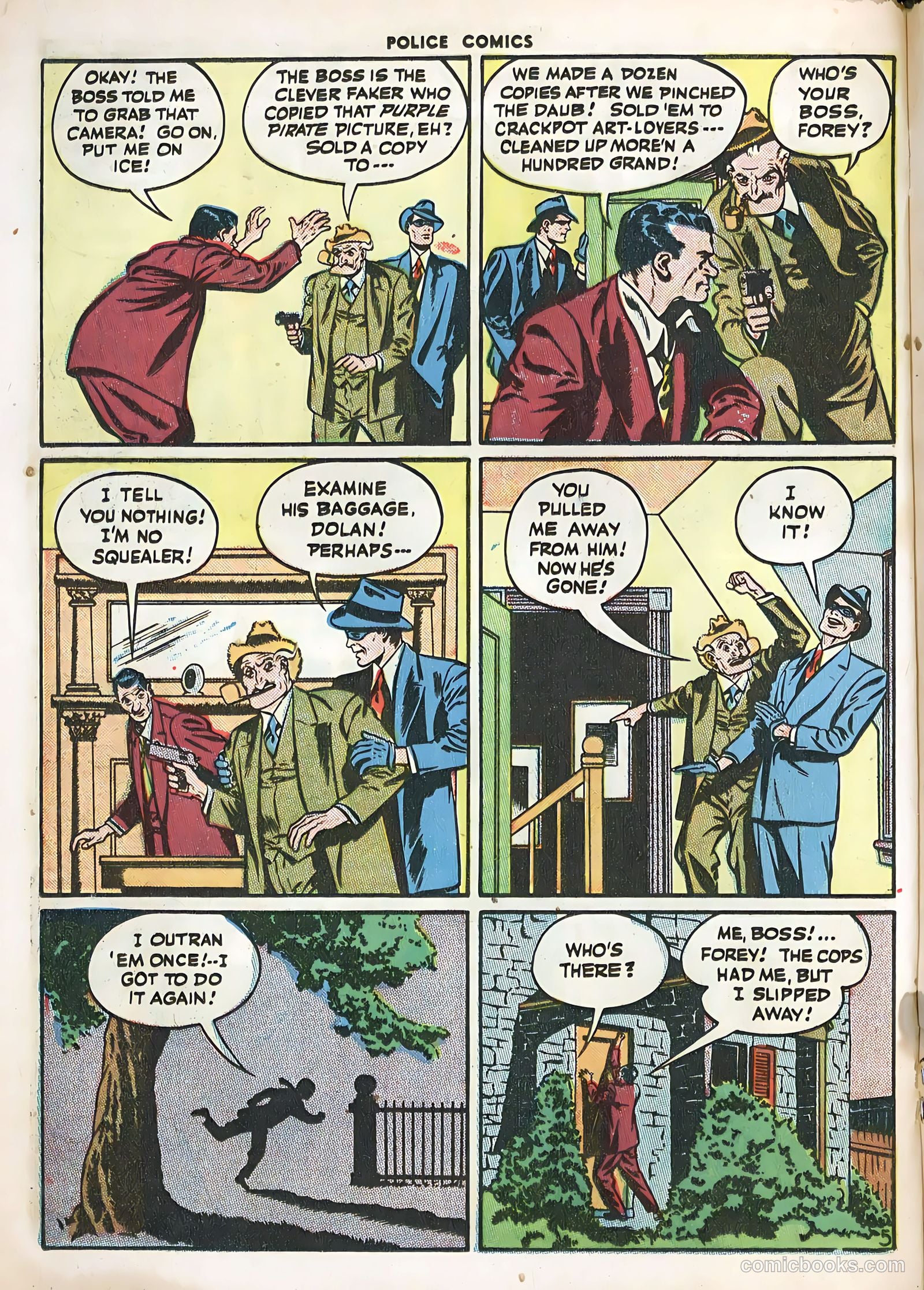 Police Comics #77 — page 30 of 52