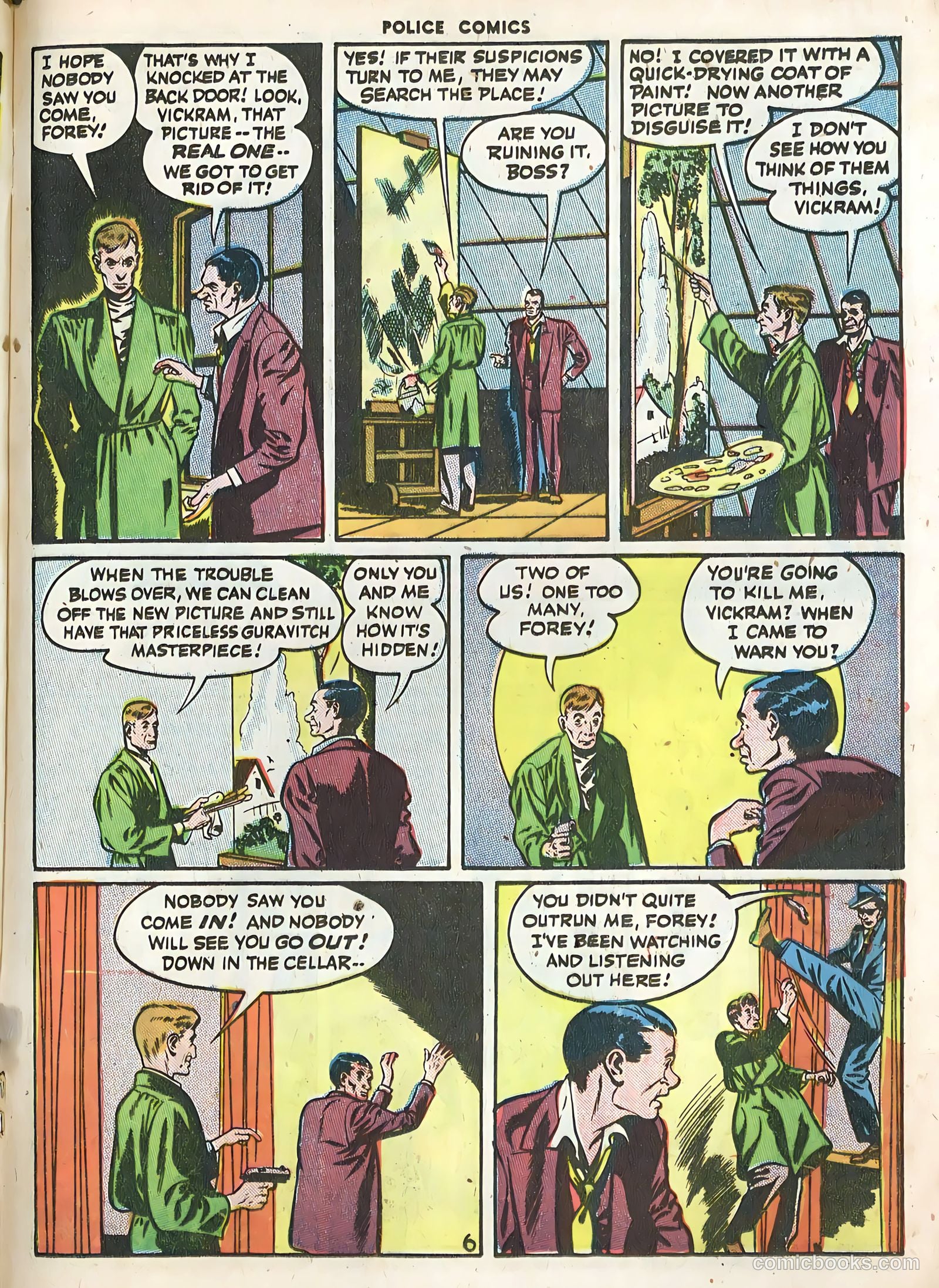 Police Comics #77 — page 31 of 52