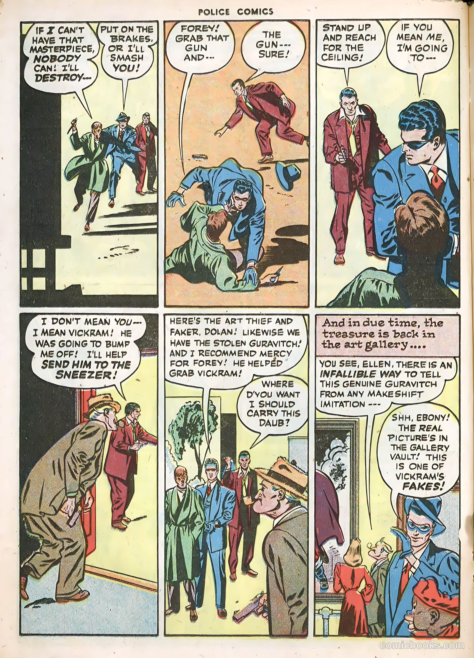 Police Comics #77 — page 32 of 52