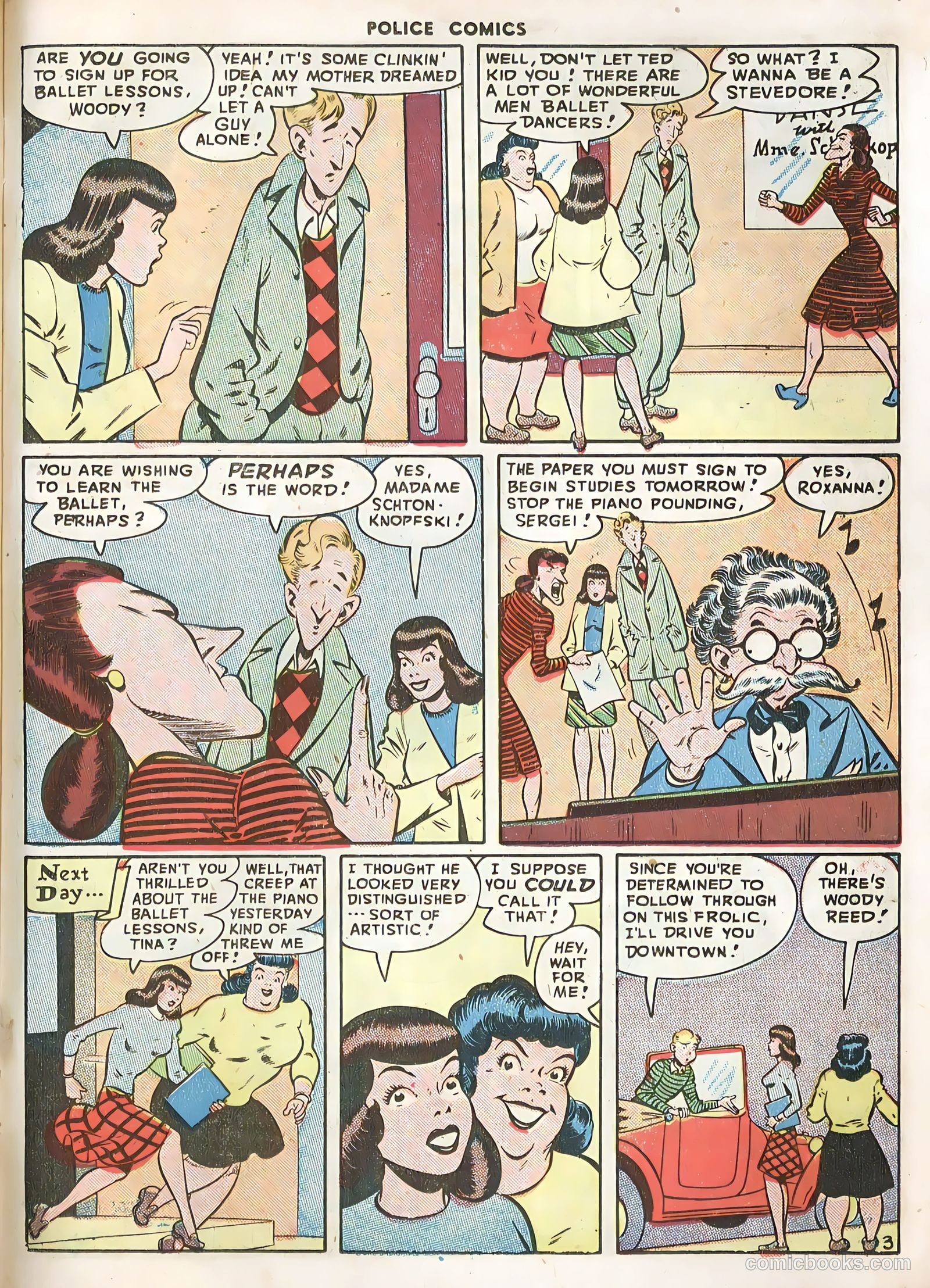 Police Comics #77 — page 35 of 52