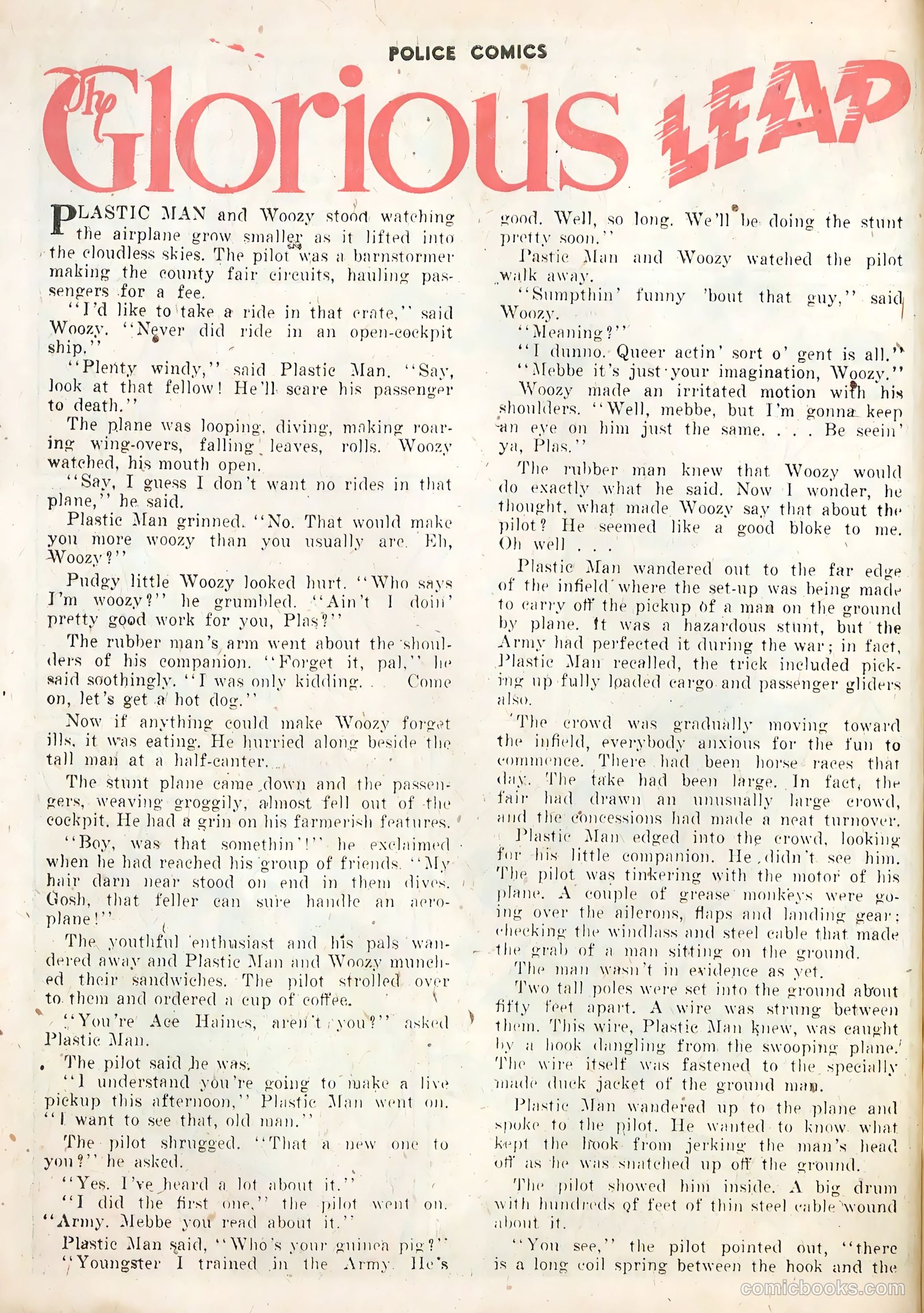 Police Comics #77 — page 40 of 52