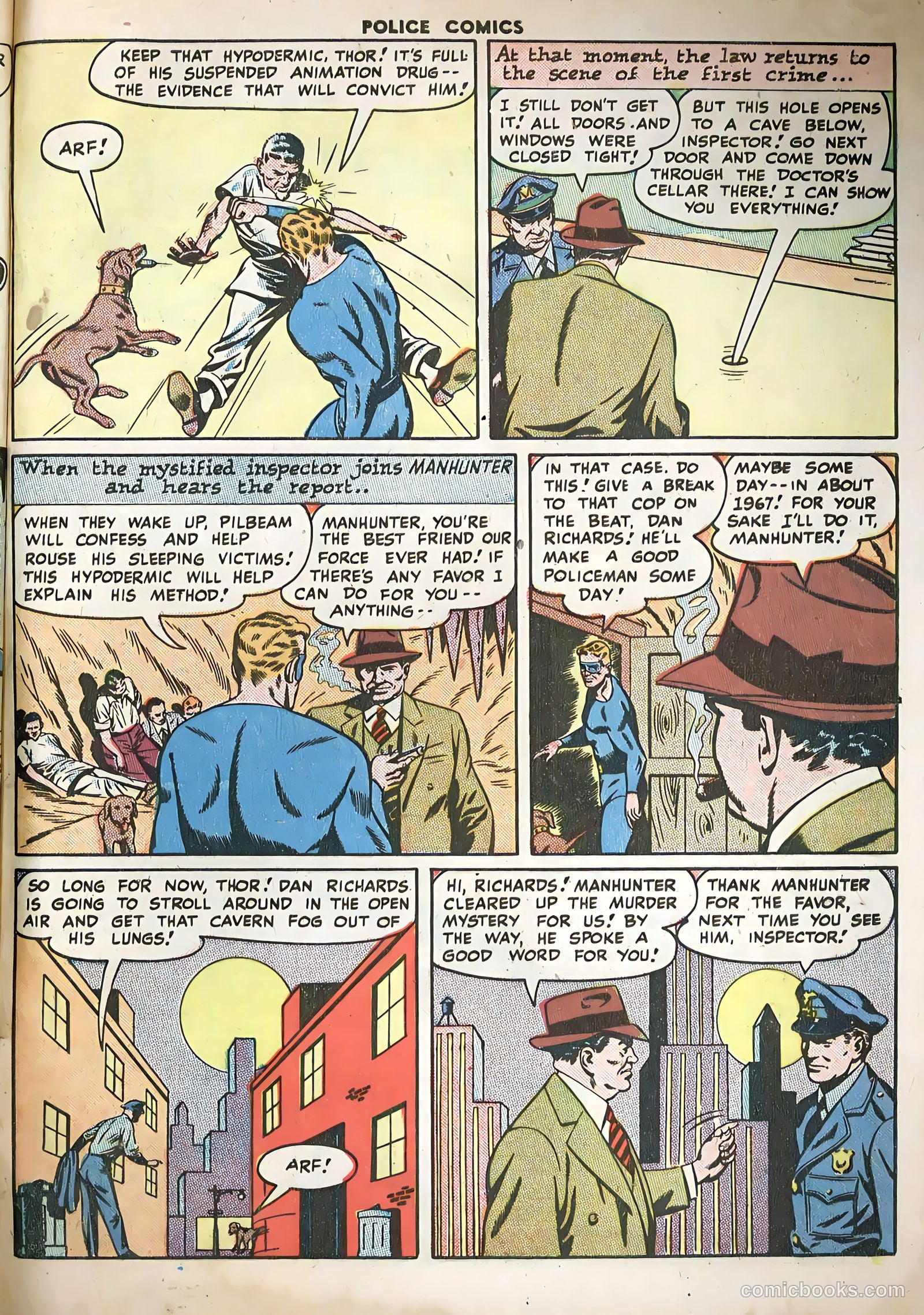 Police Comics #77 — page 49 of 52