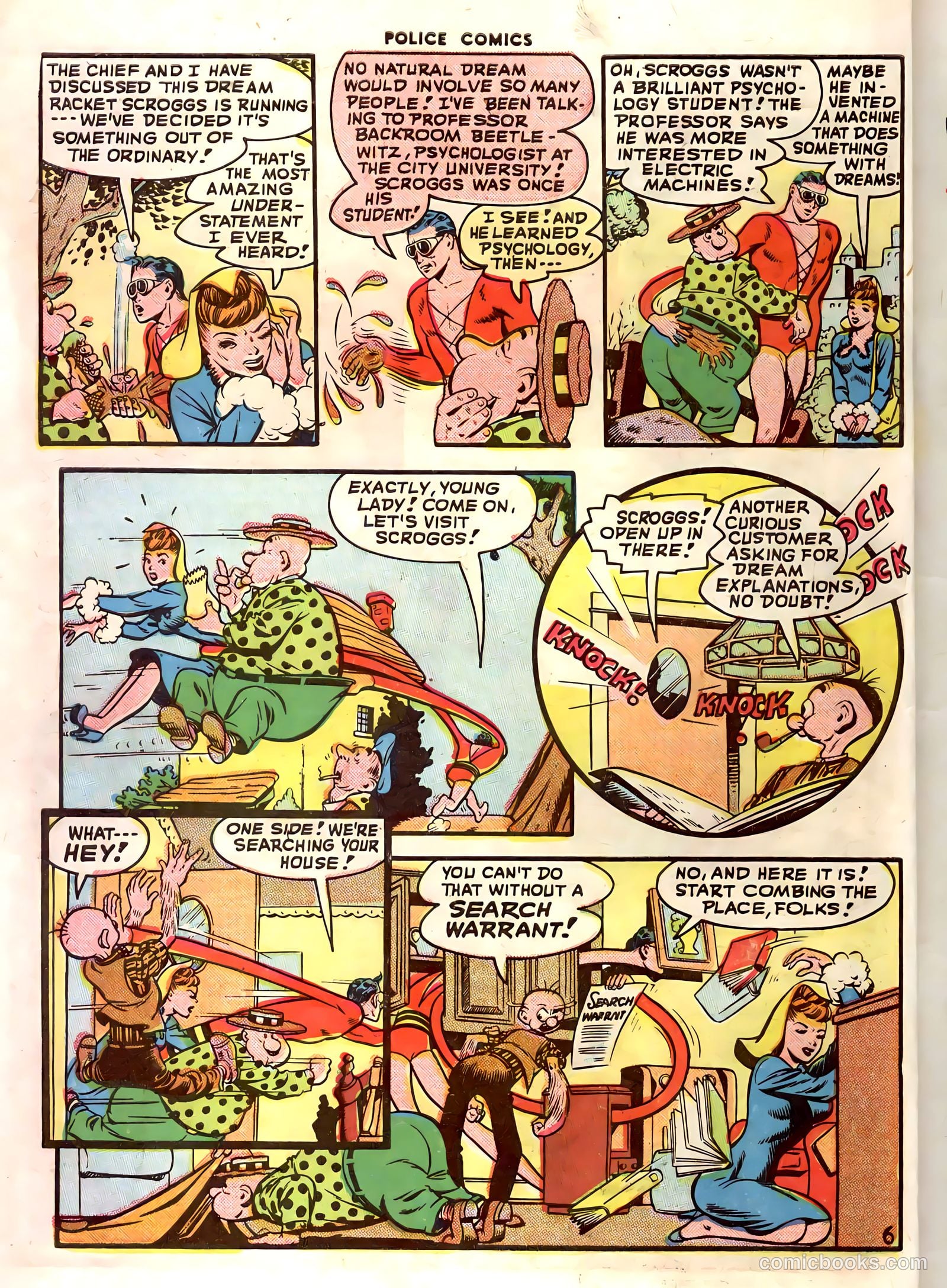 Police Comics #78 — page 8 of 52