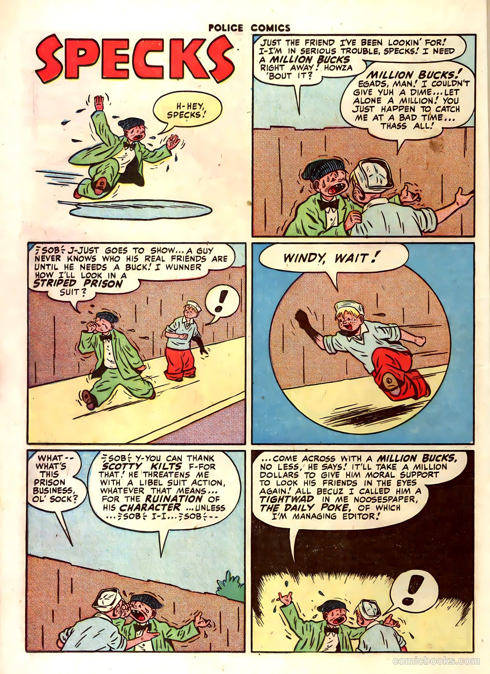 Police Comics #78 — page 18 of 52