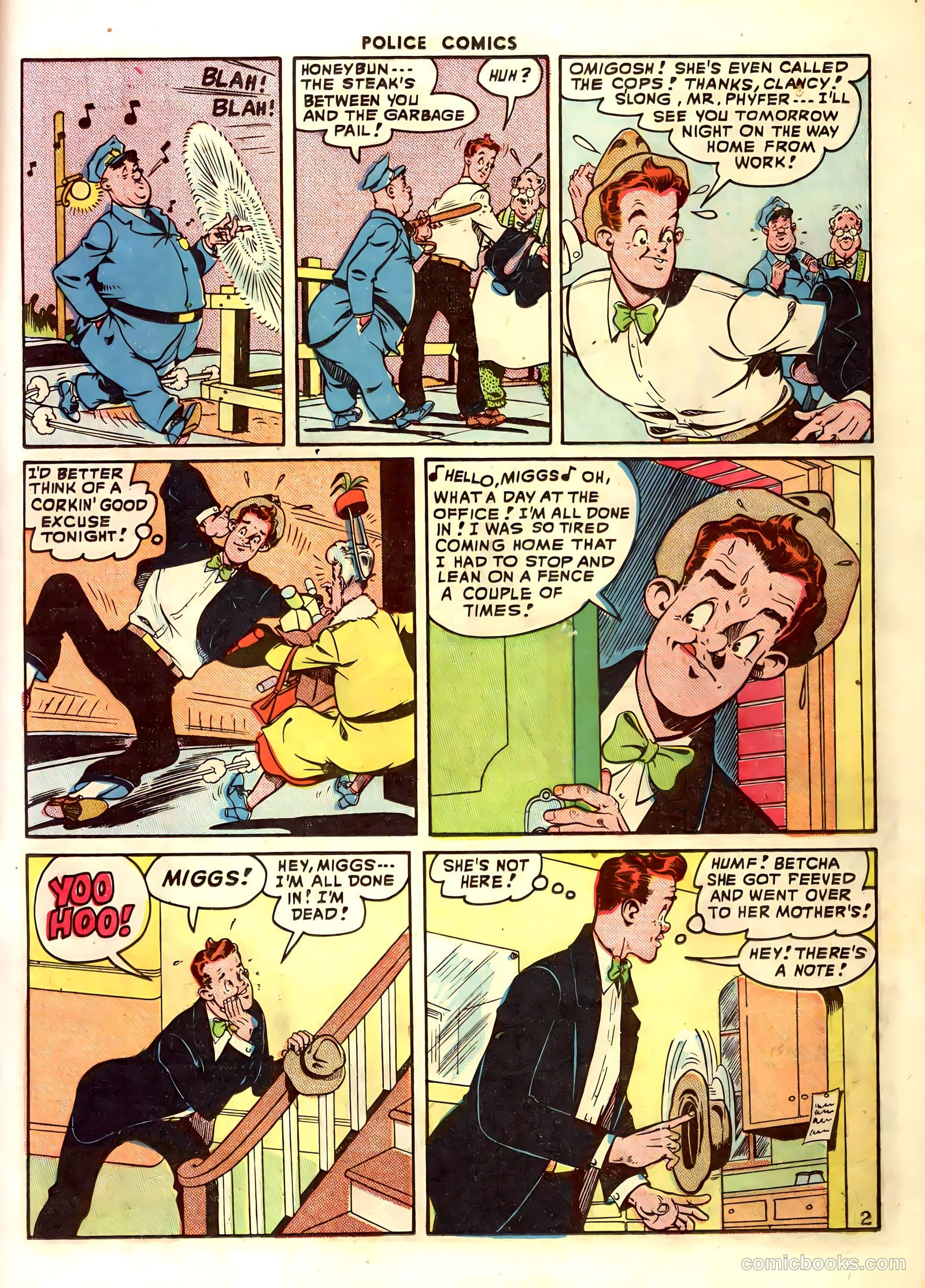 Police Comics #78 — page 21 of 52