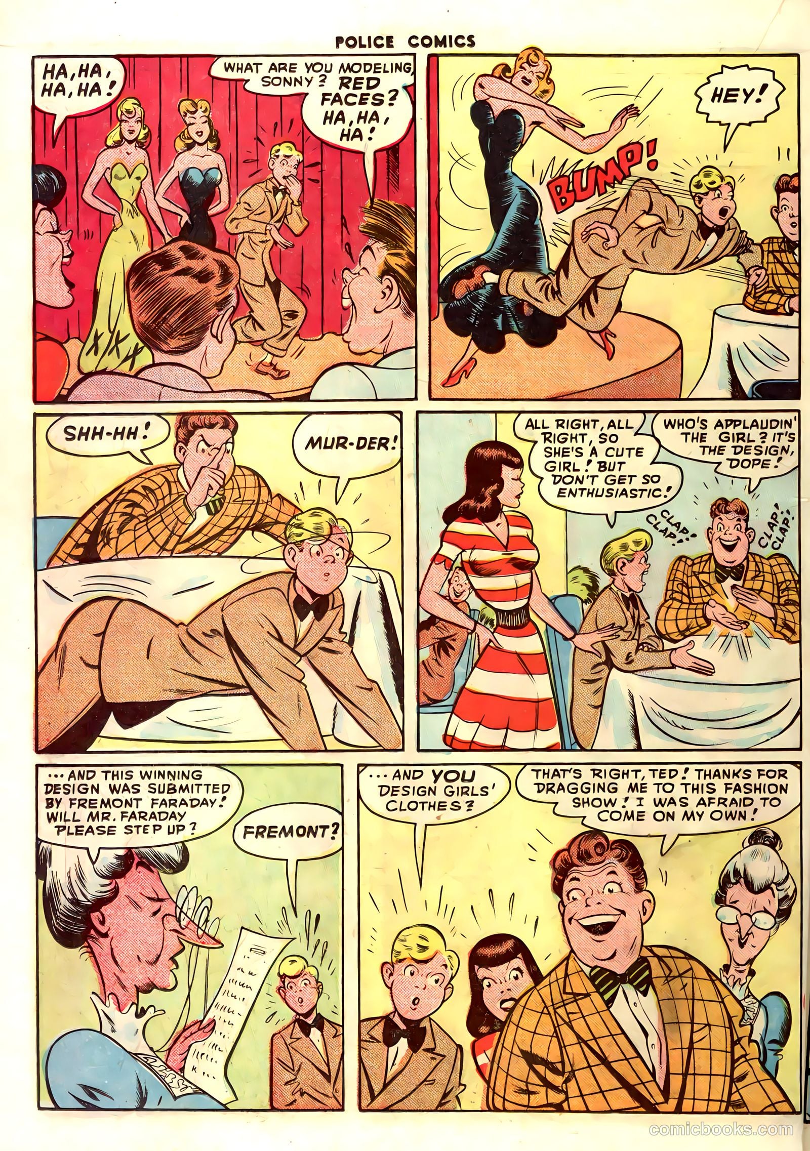 Police Comics #78 — page 32 of 52