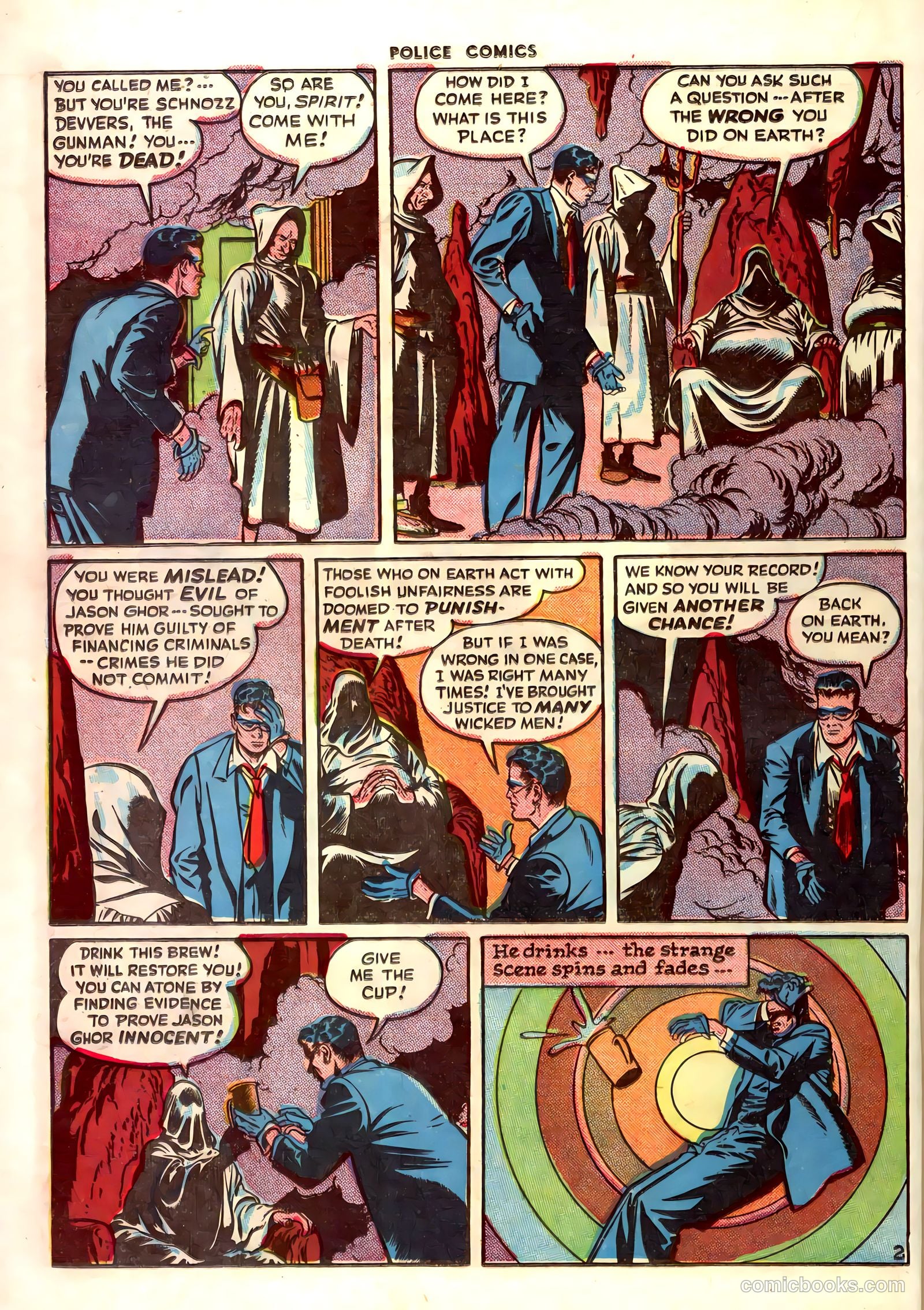 Police Comics #78 — page 34 of 52