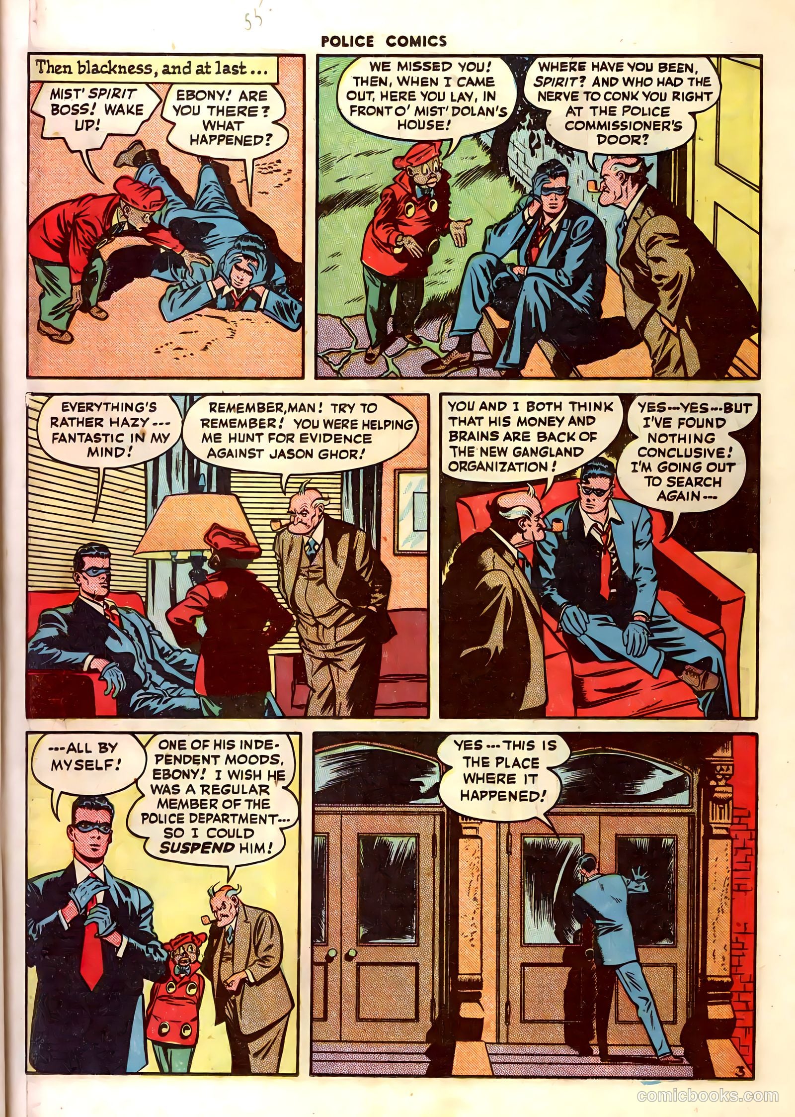 Police Comics #78 — page 35 of 52