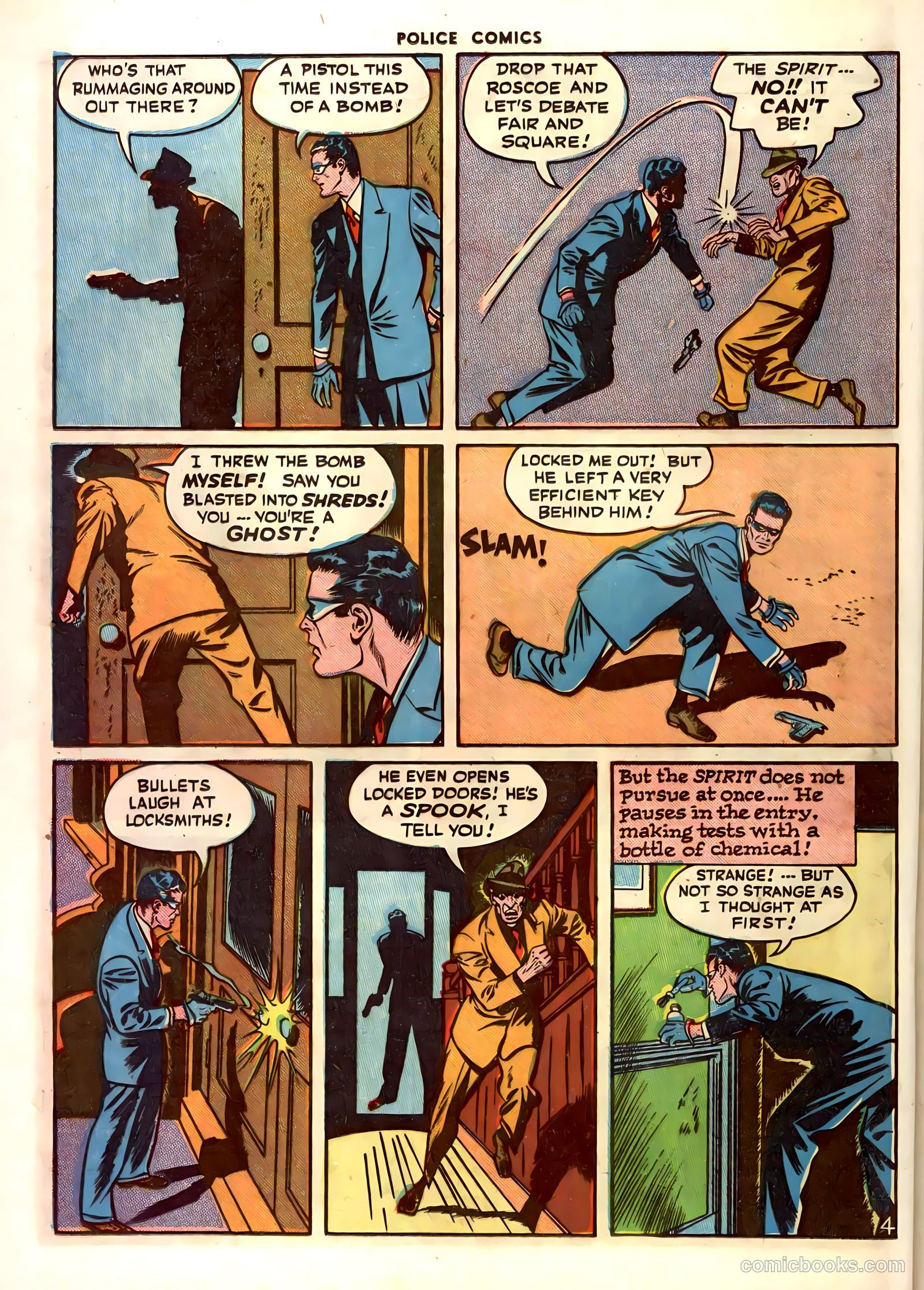 Police Comics #78 — page 36 of 52