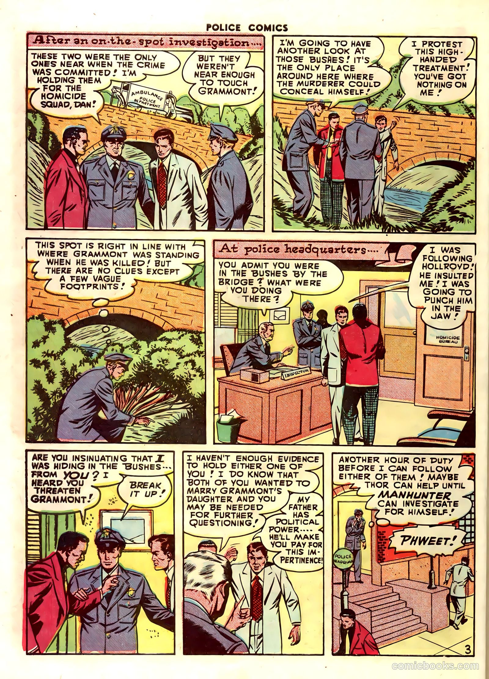 Police Comics #78 — page 44 of 52