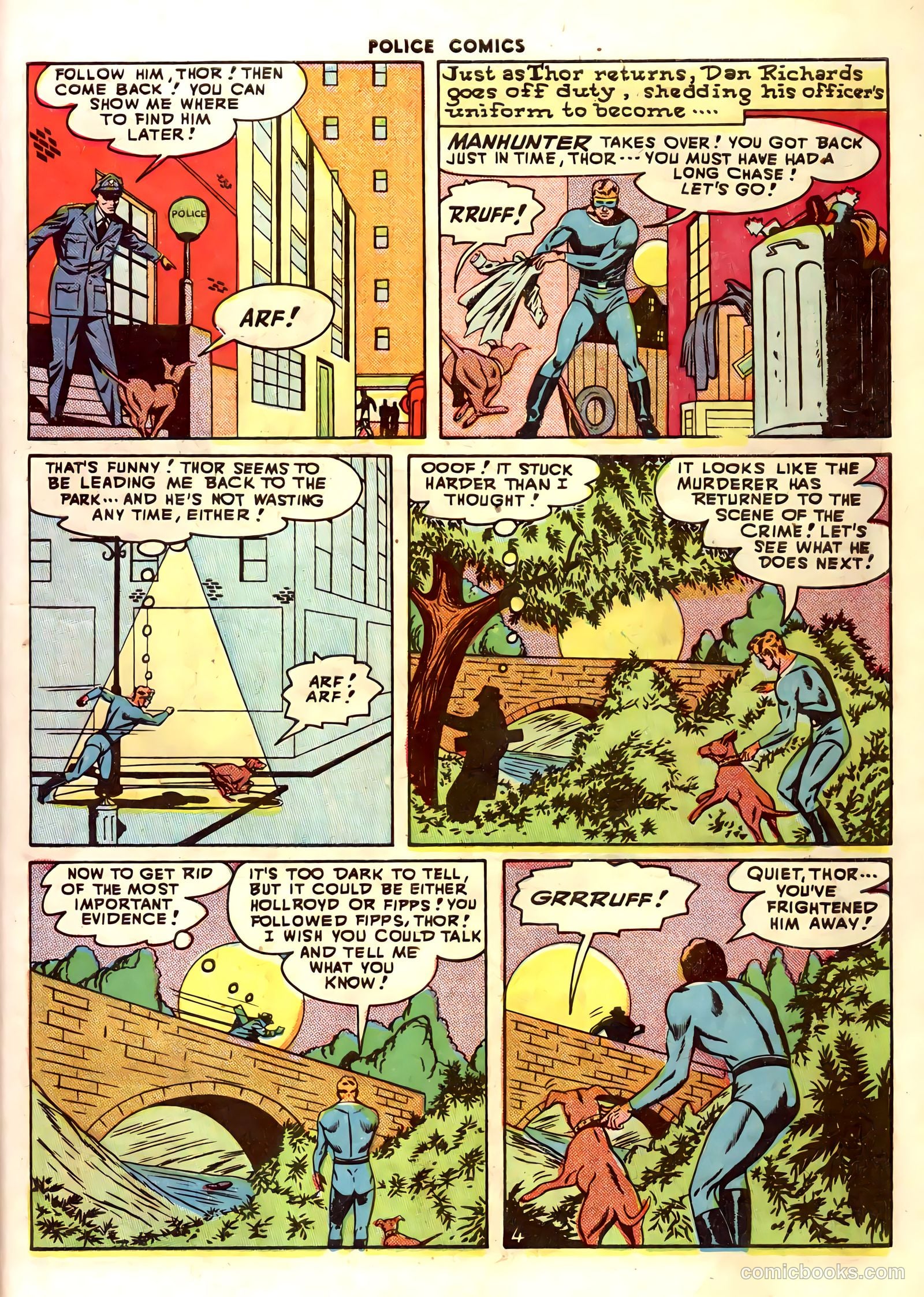 Police Comics #78 — page 45 of 52