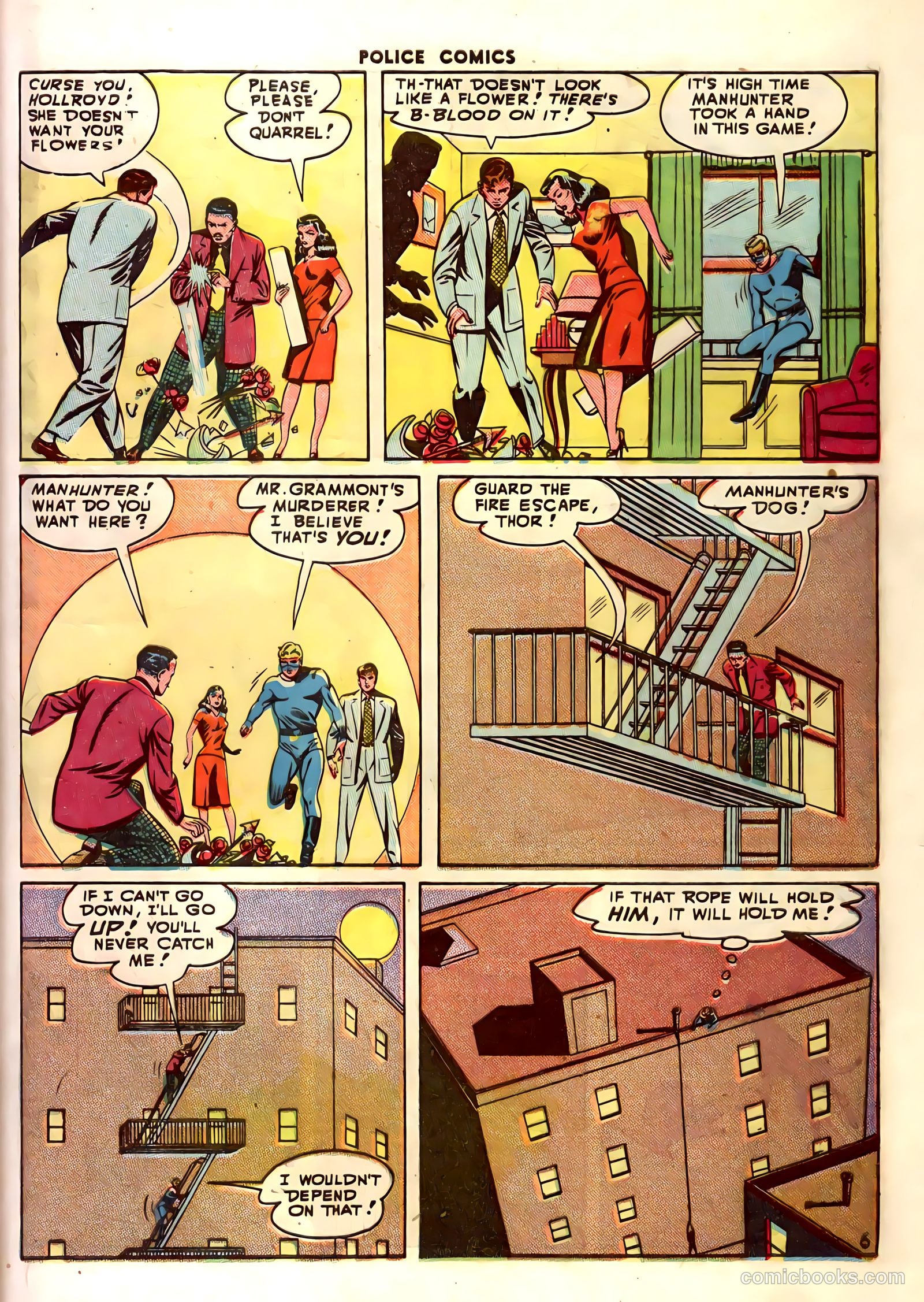 Police Comics #78 — page 47 of 52