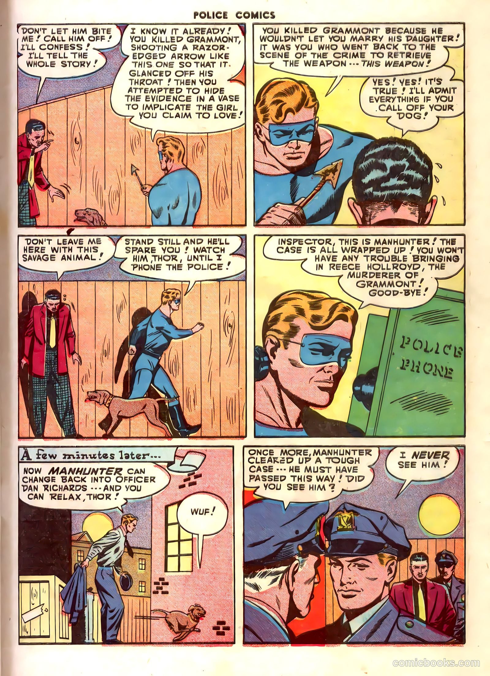 Police Comics #78 — page 49 of 52