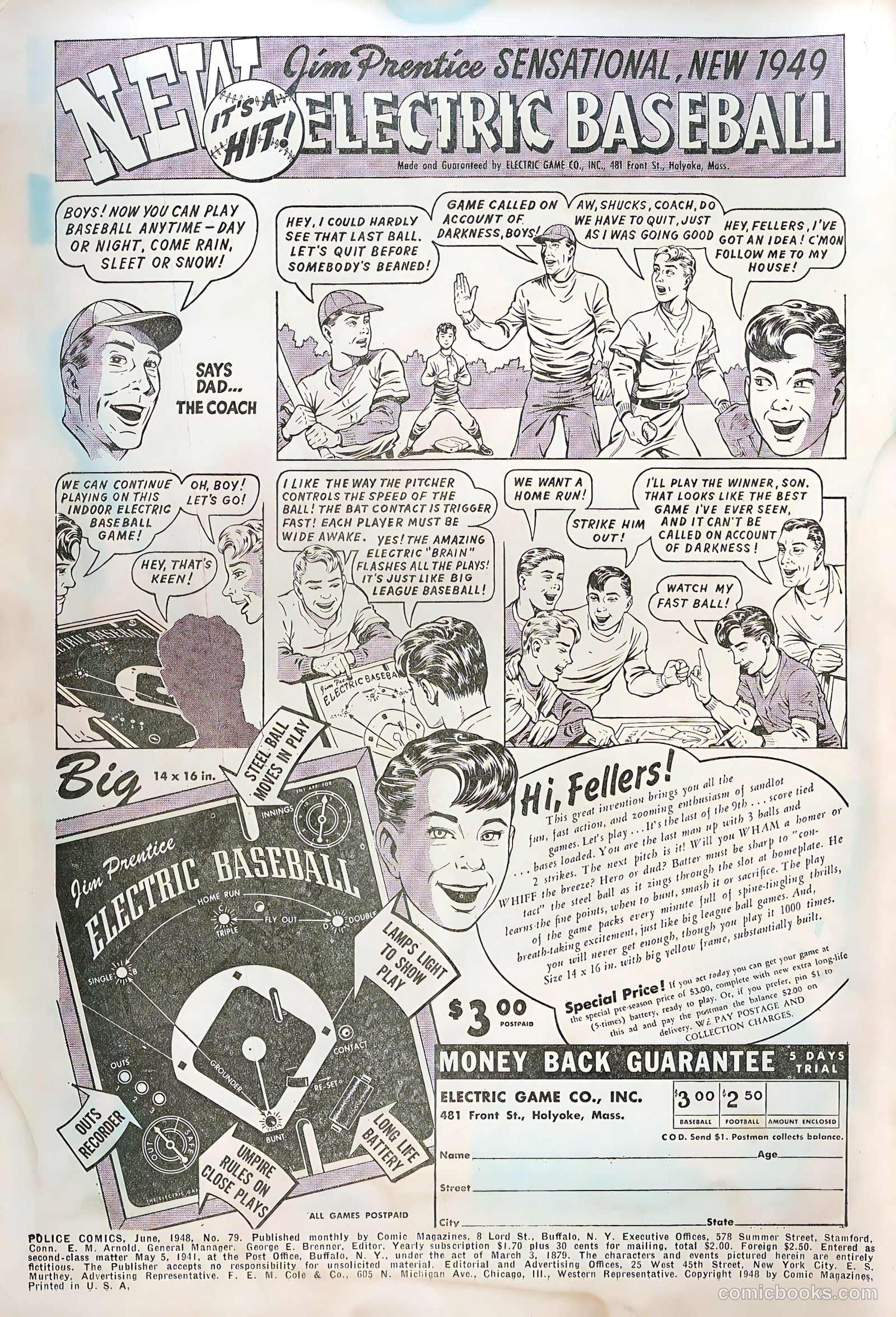 Police Comics #79 — page 2 of 52