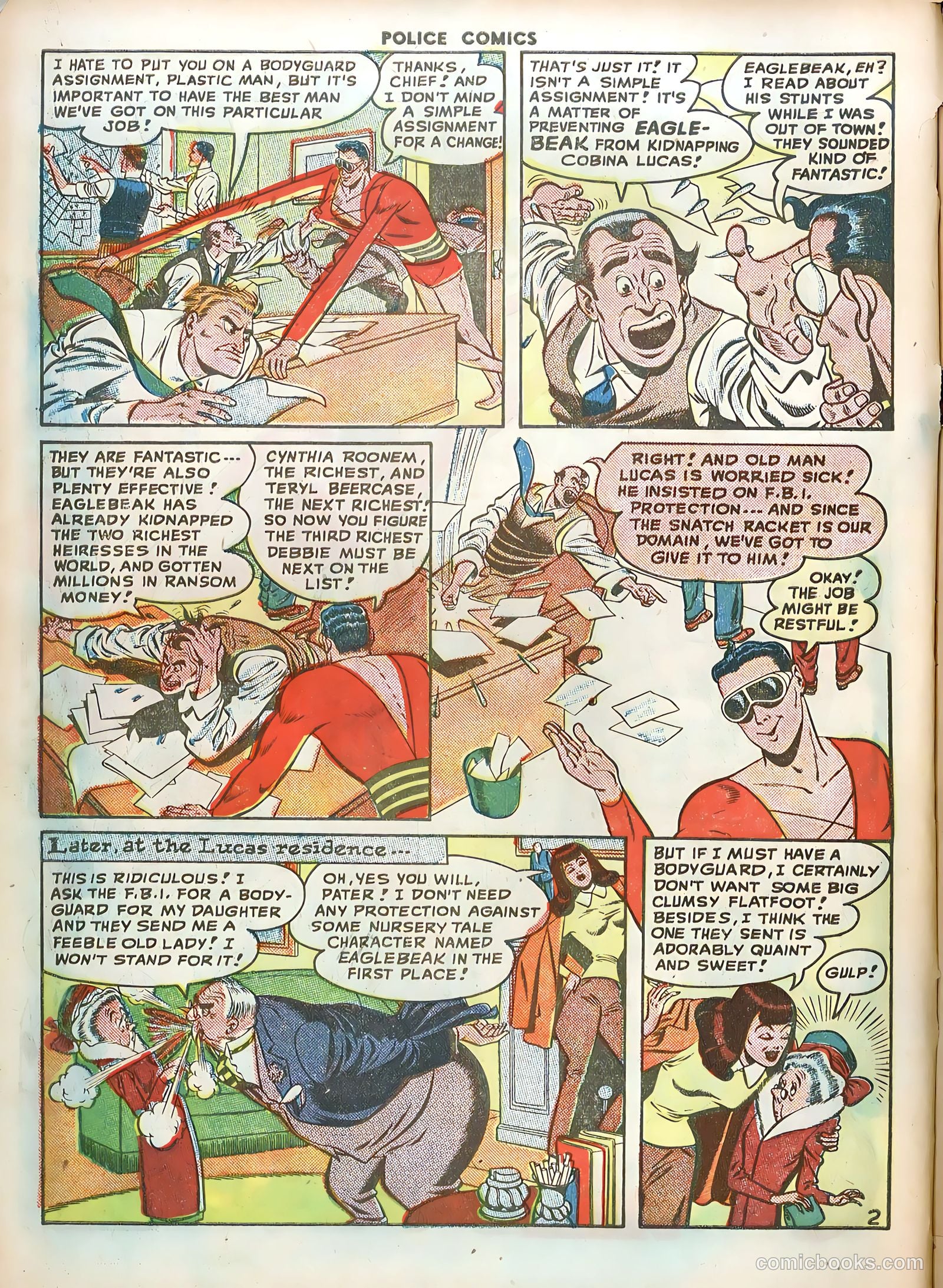 Police Comics #79 — page 4 of 52