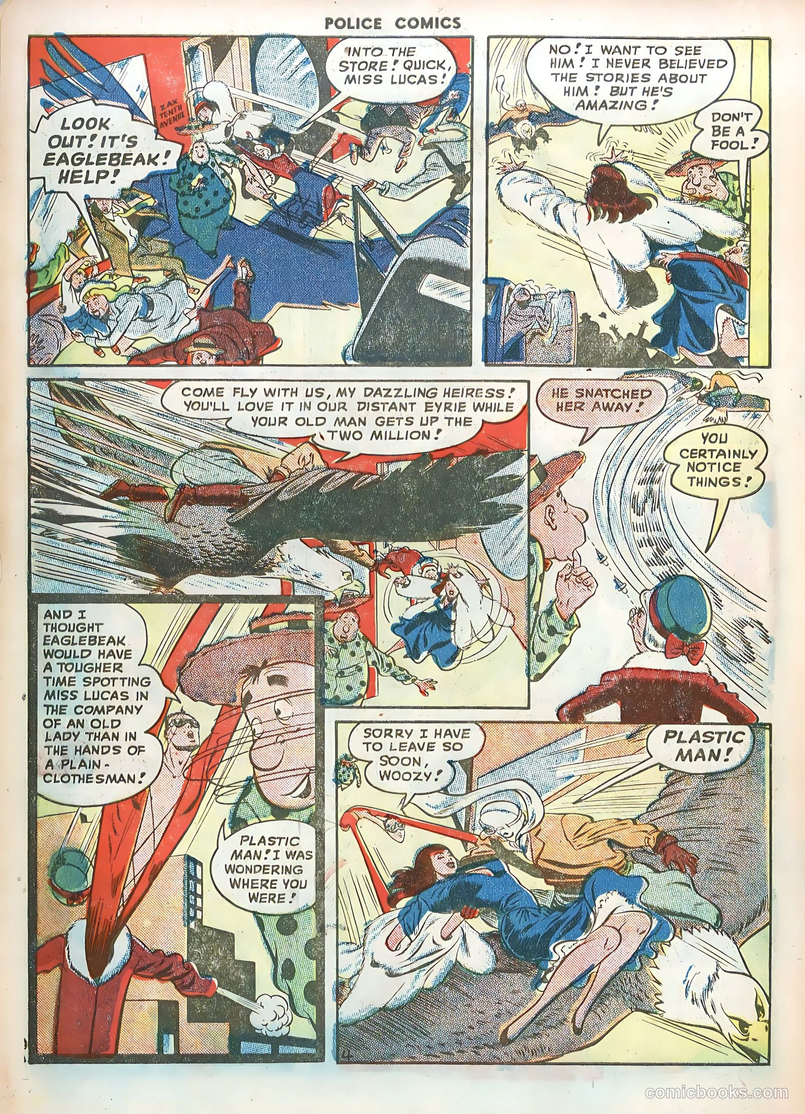 Police Comics #79 — page 6 of 52