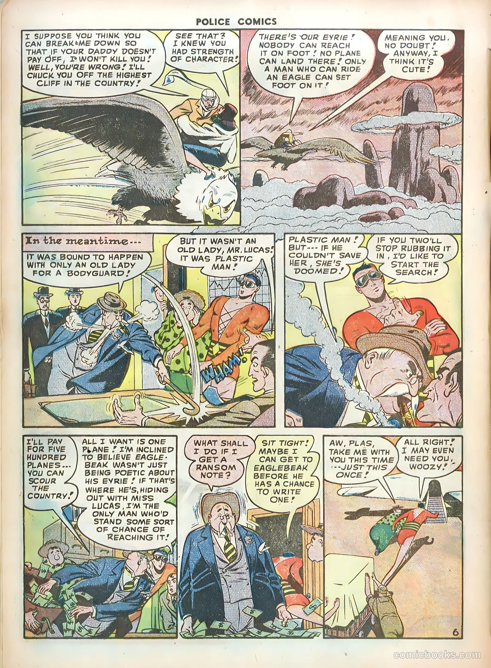 Police Comics #79 — page 8 of 52