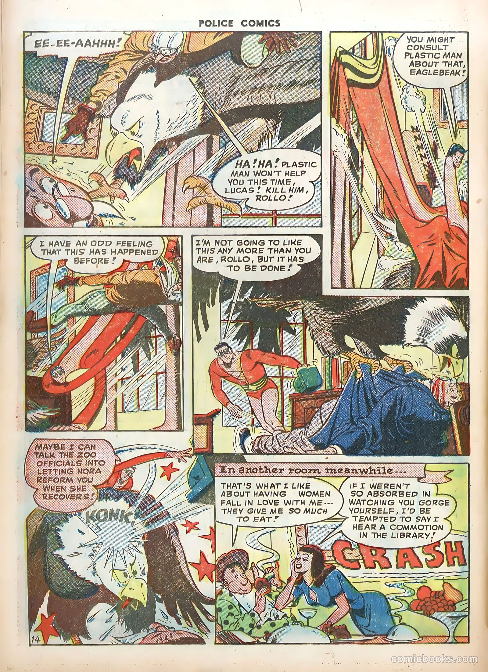 Police Comics #79 — page 16 of 52