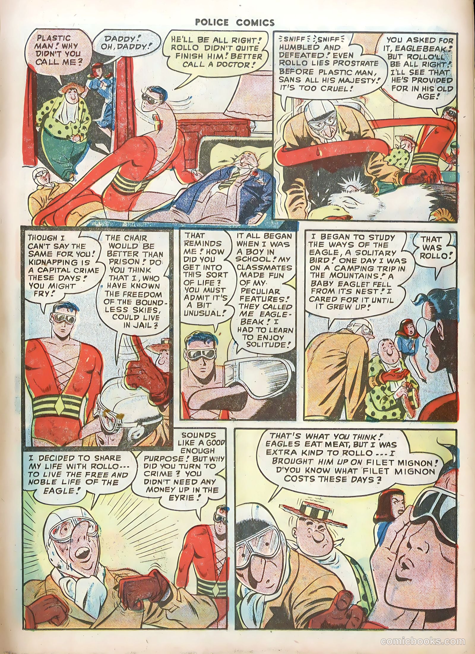 Police Comics #79 — page 17 of 52