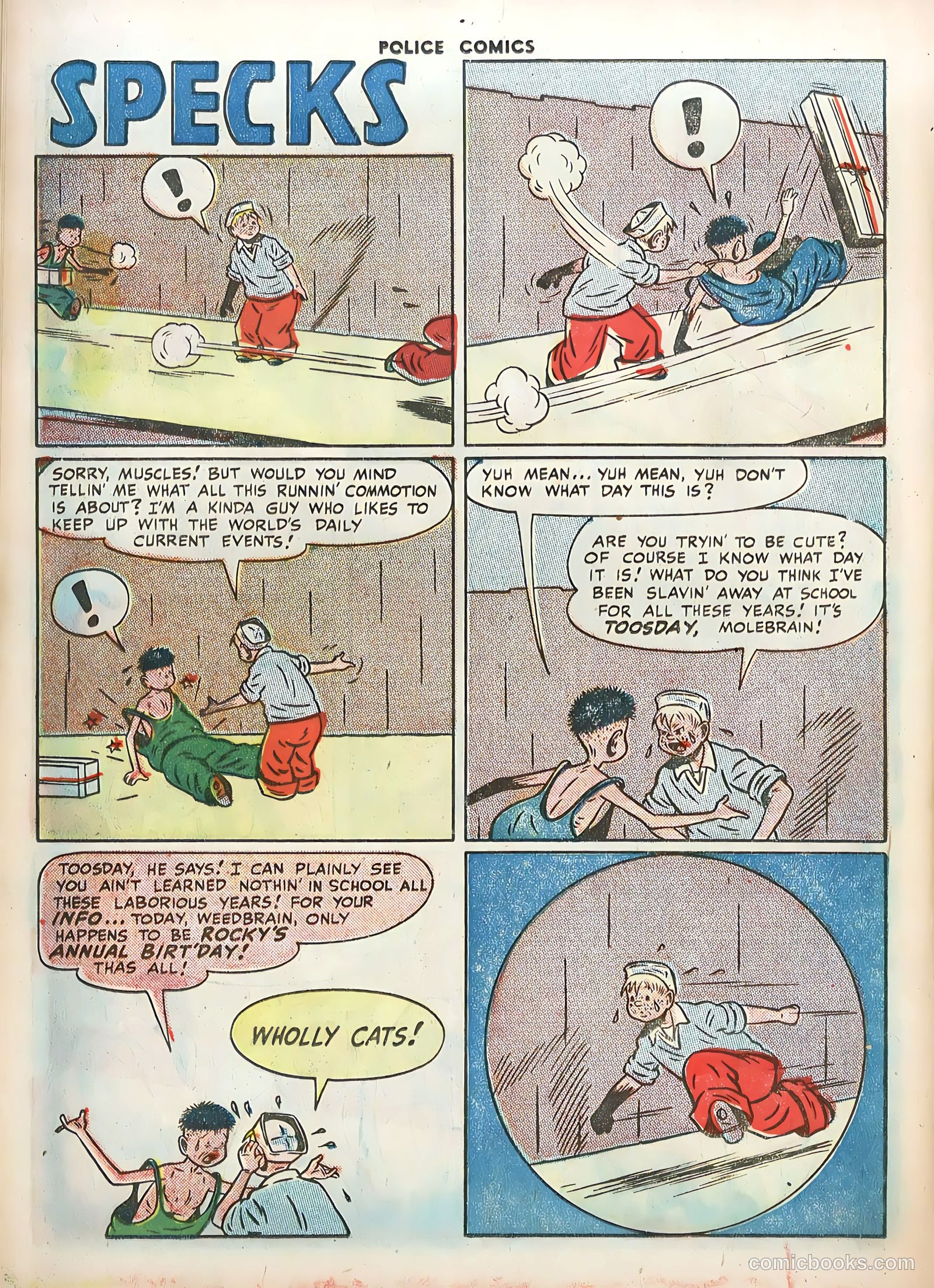 Police Comics #79 — page 18 of 52