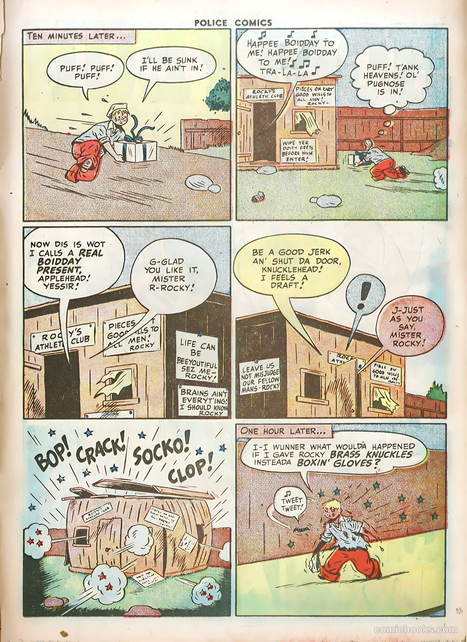 Police Comics #79 — page 19 of 52