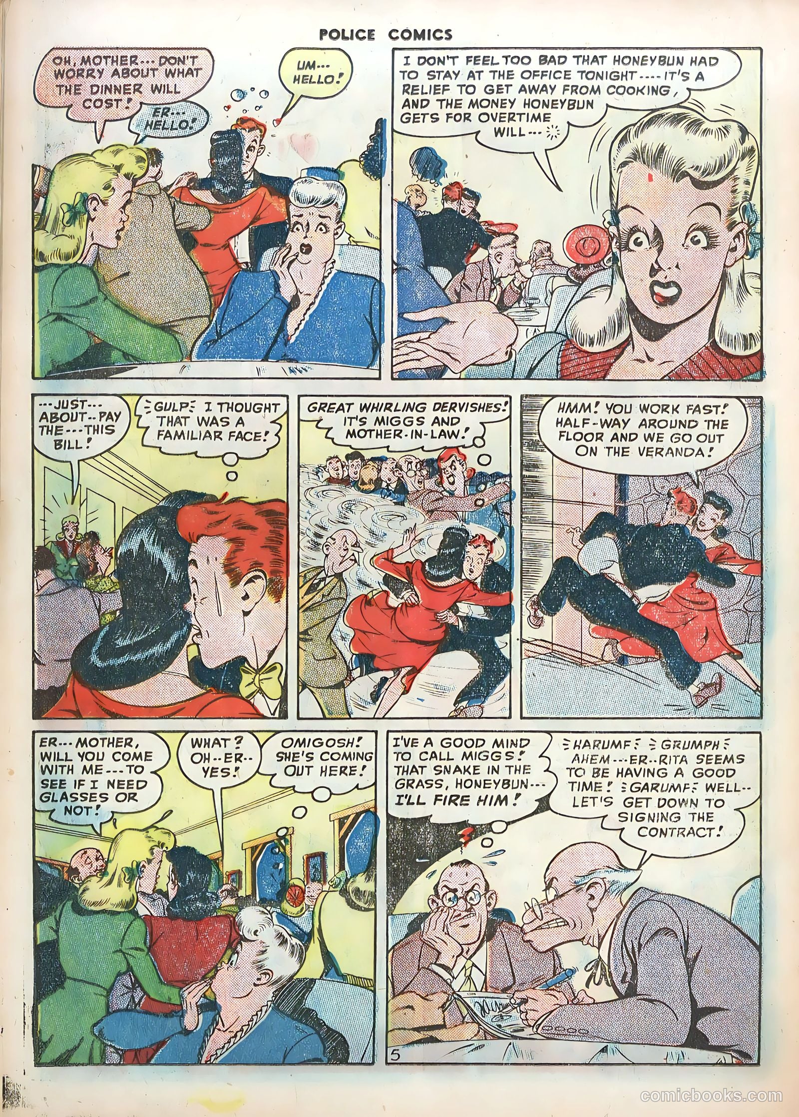 Police Comics #79 — page 24 of 52