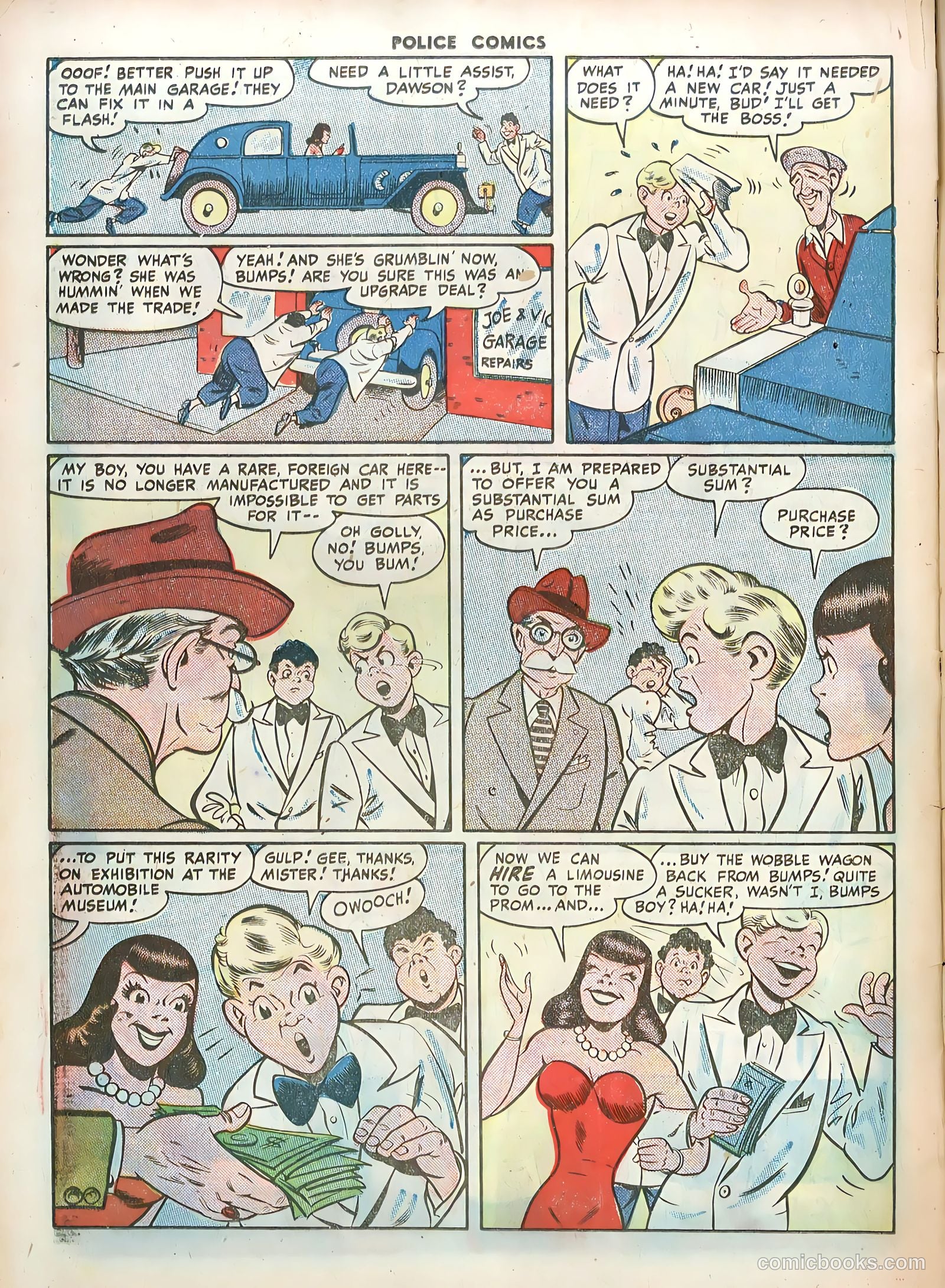 Police Comics #79 — page 32 of 52